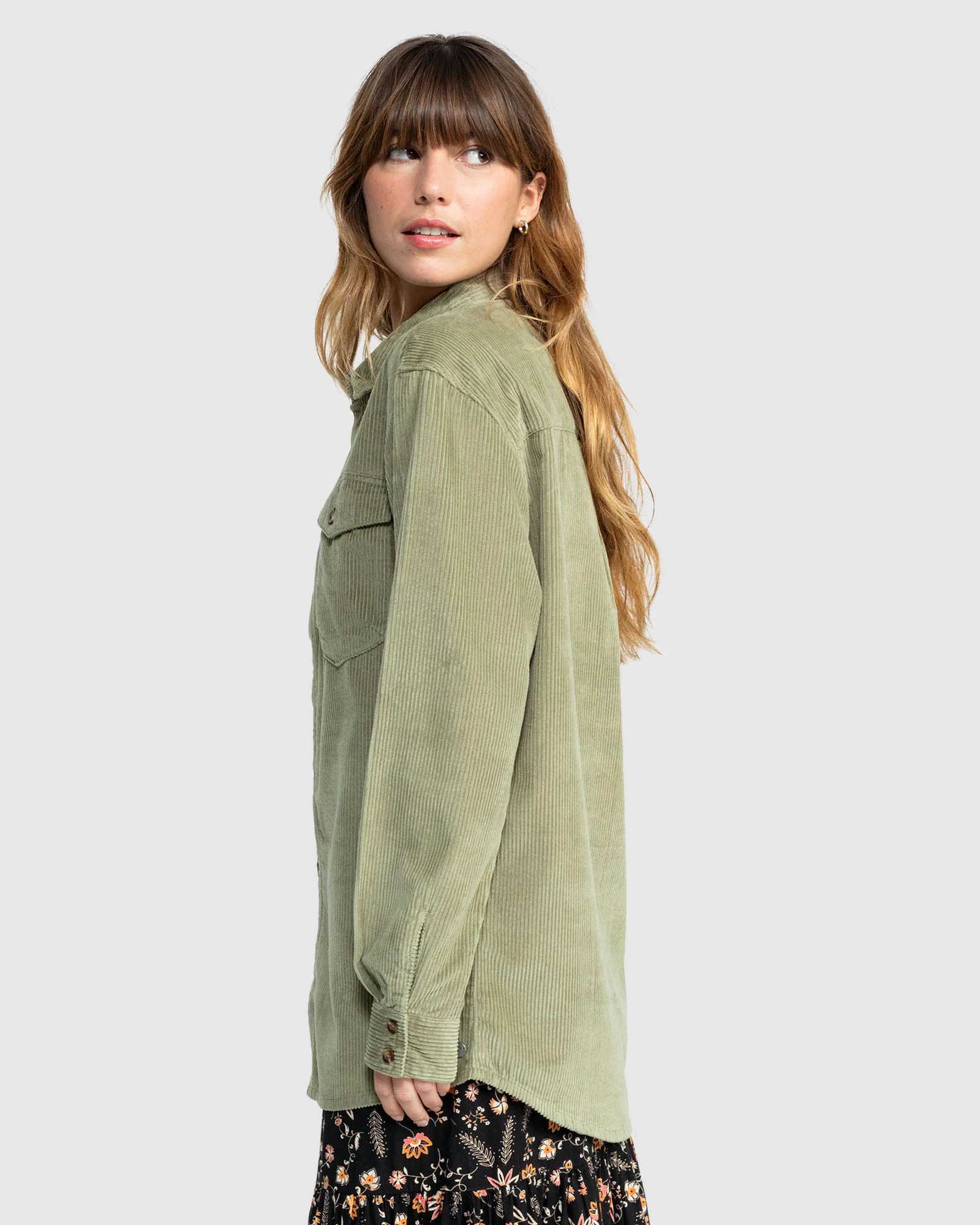 Womens Let It Go Cord Top - Image 2