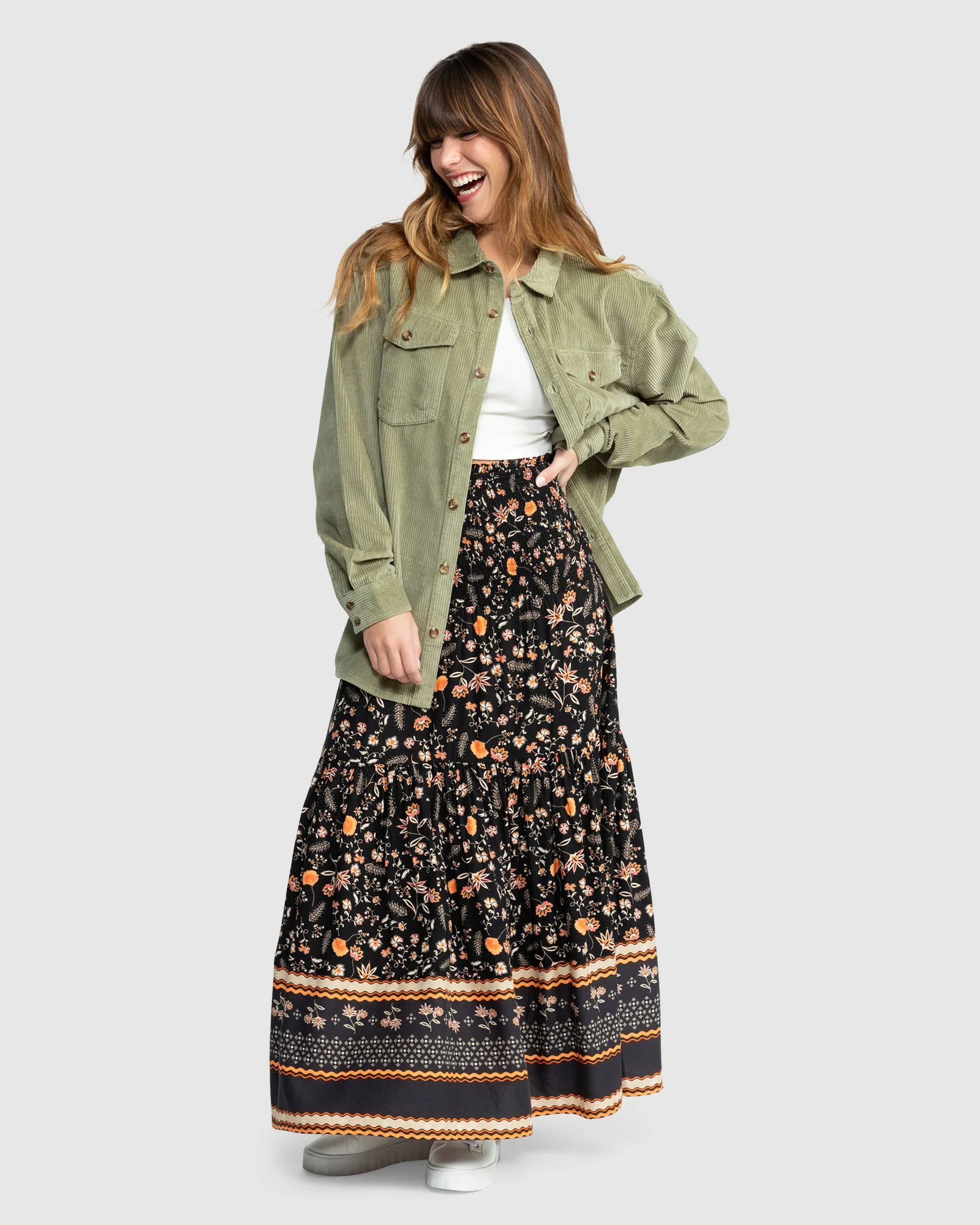 Womens Let It Go Cord Top - Image 5