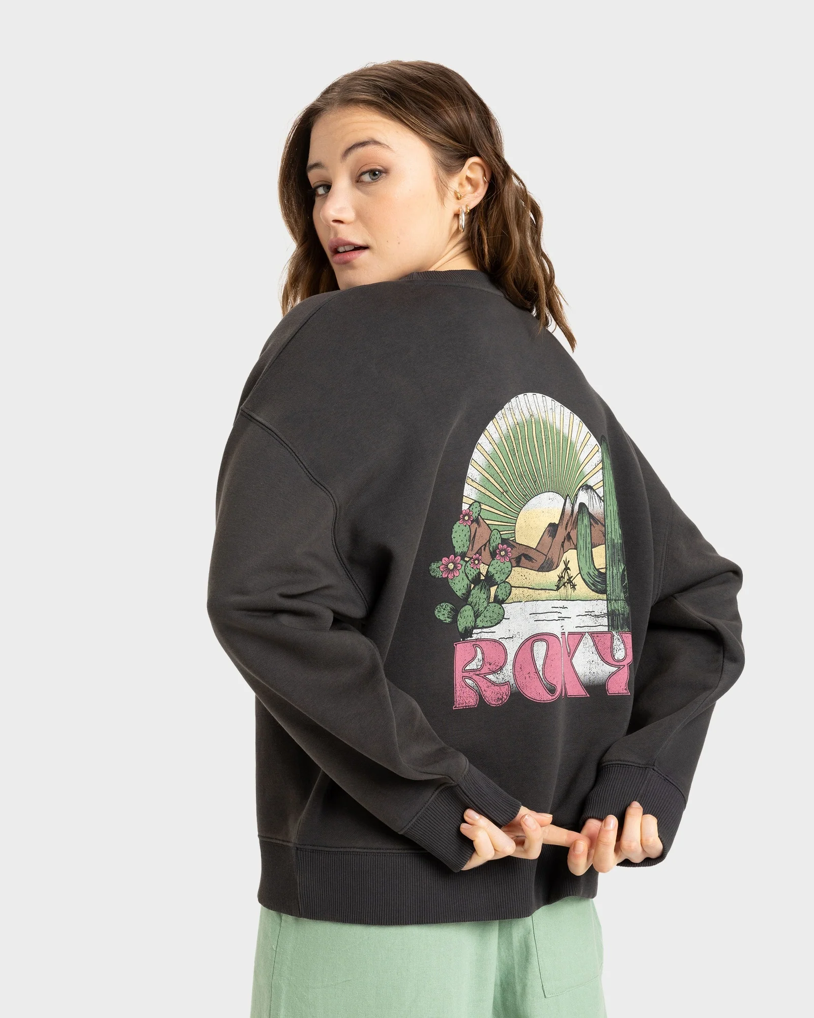Womens Lineup Crew Neck - Image 2