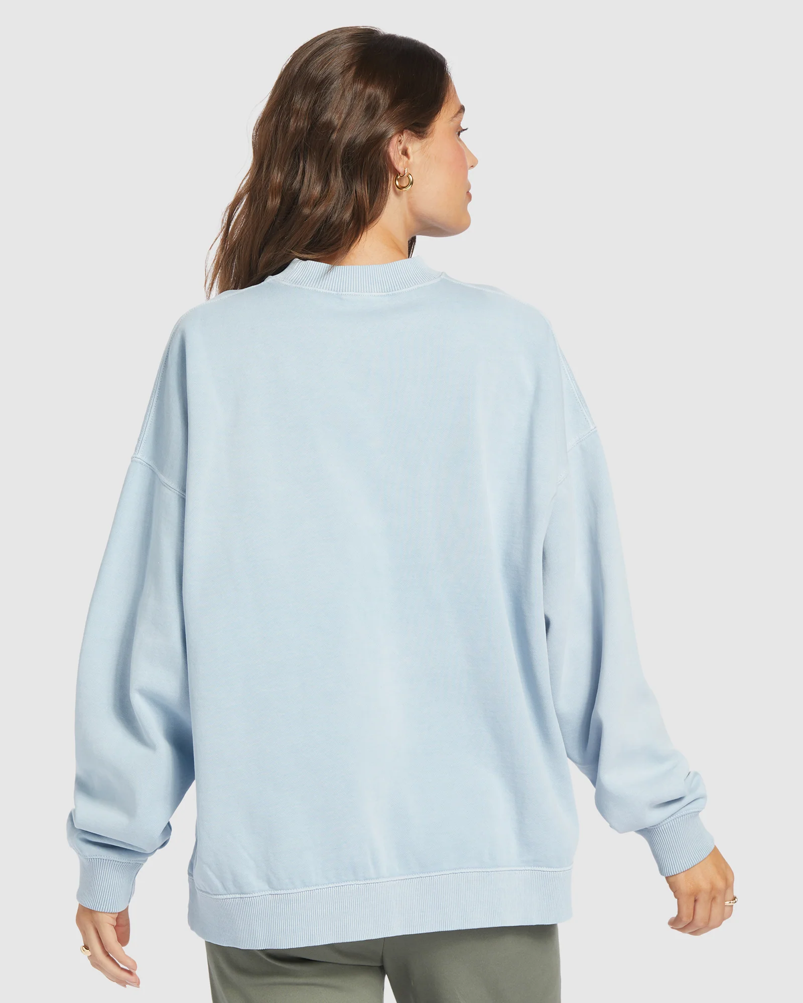 Womens Lineup Oversized Crew A Sweatshirt - Image 3
