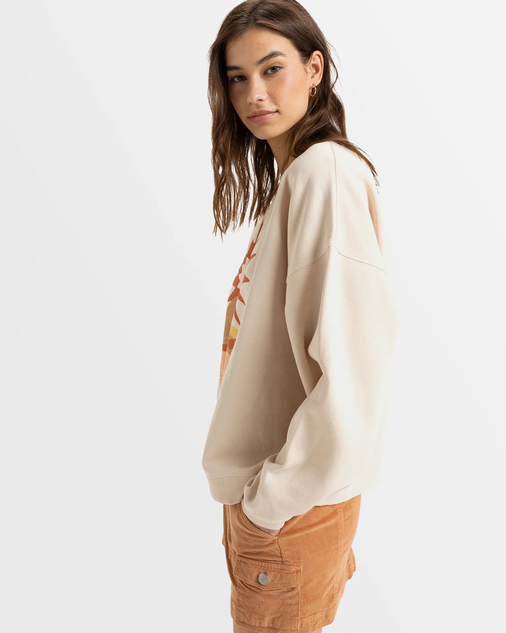 Womens Lineup Pullover Sweatshirt - Image 2