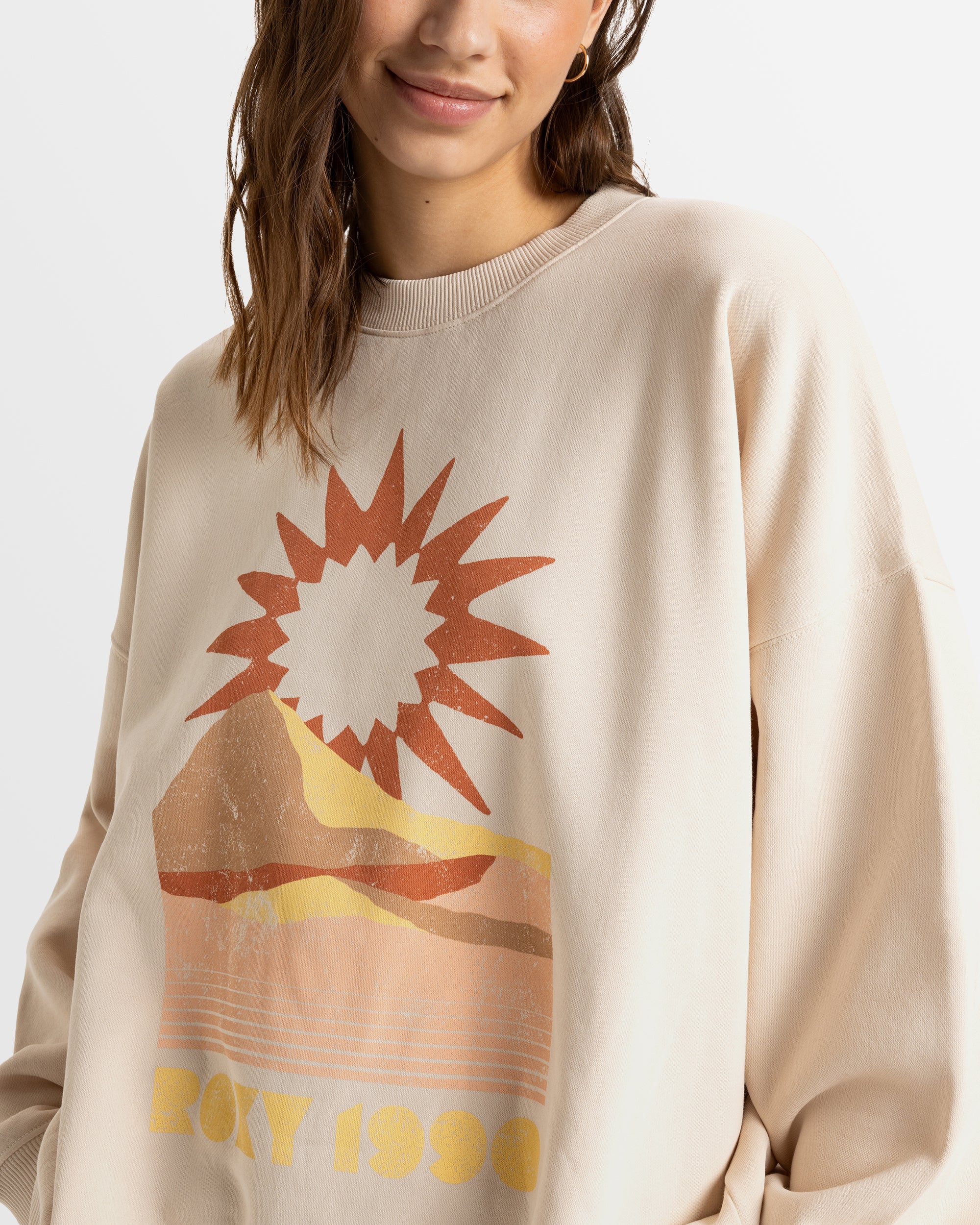 Womens Lineup Pullover Sweatshirt - Image 4