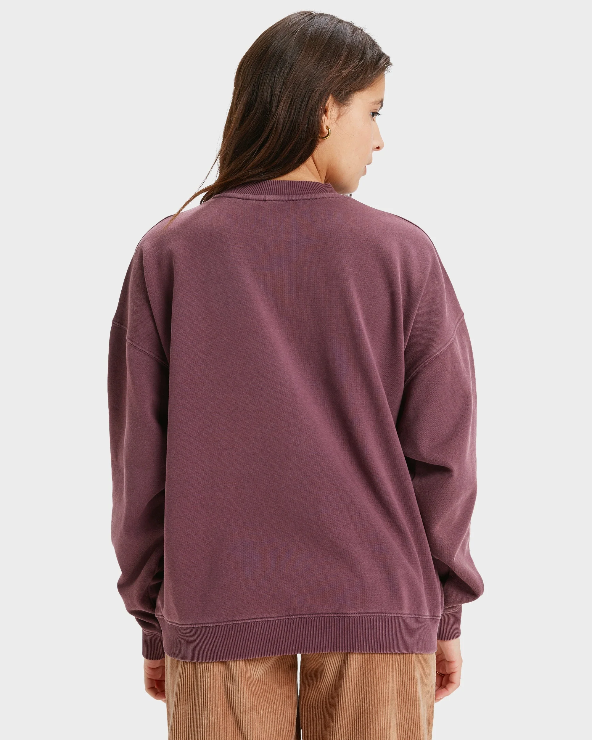 Womens Lineup Oversized Crew Neck - Image 3