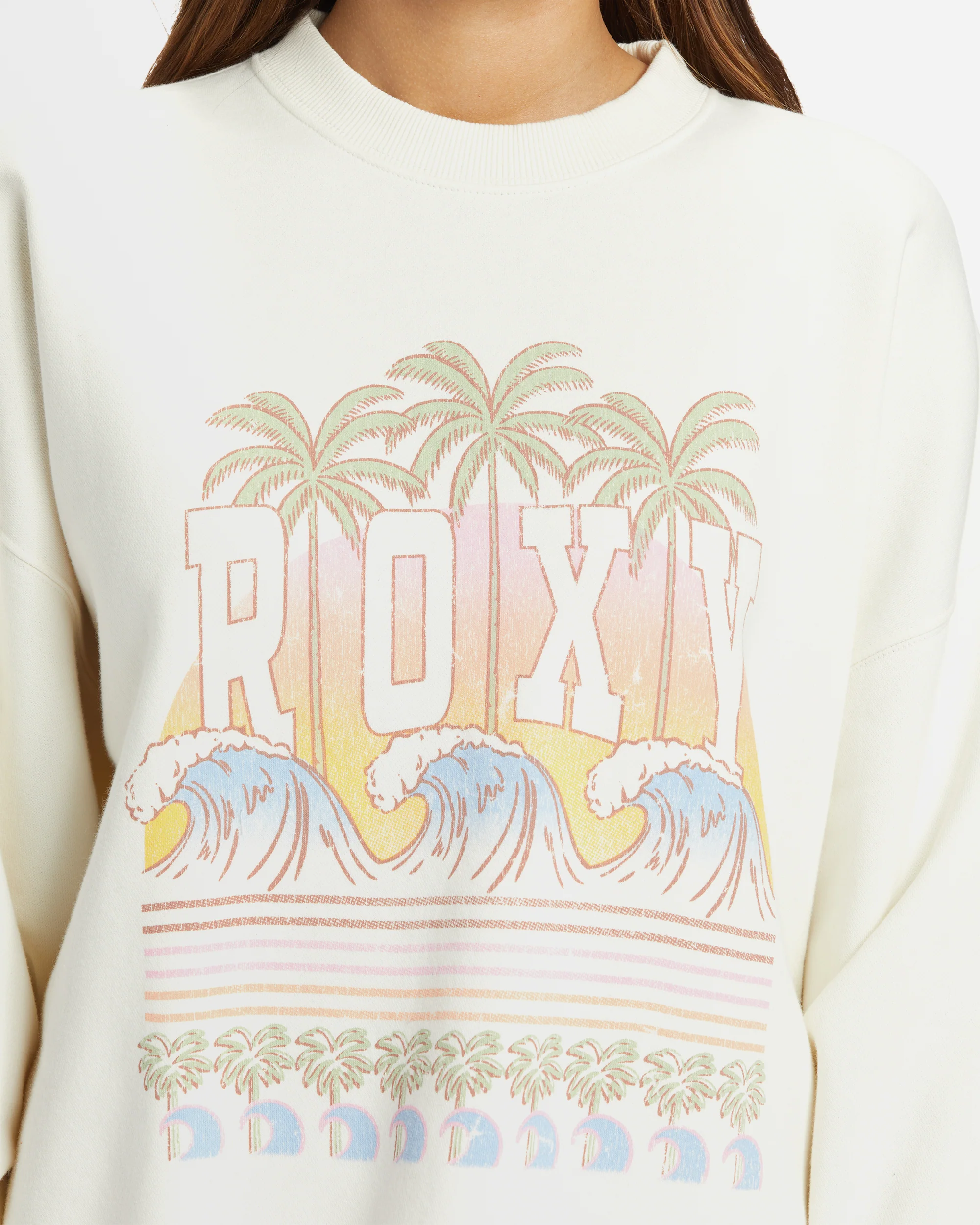 Womens Lineup Pullover Sweatshirt - Image 4