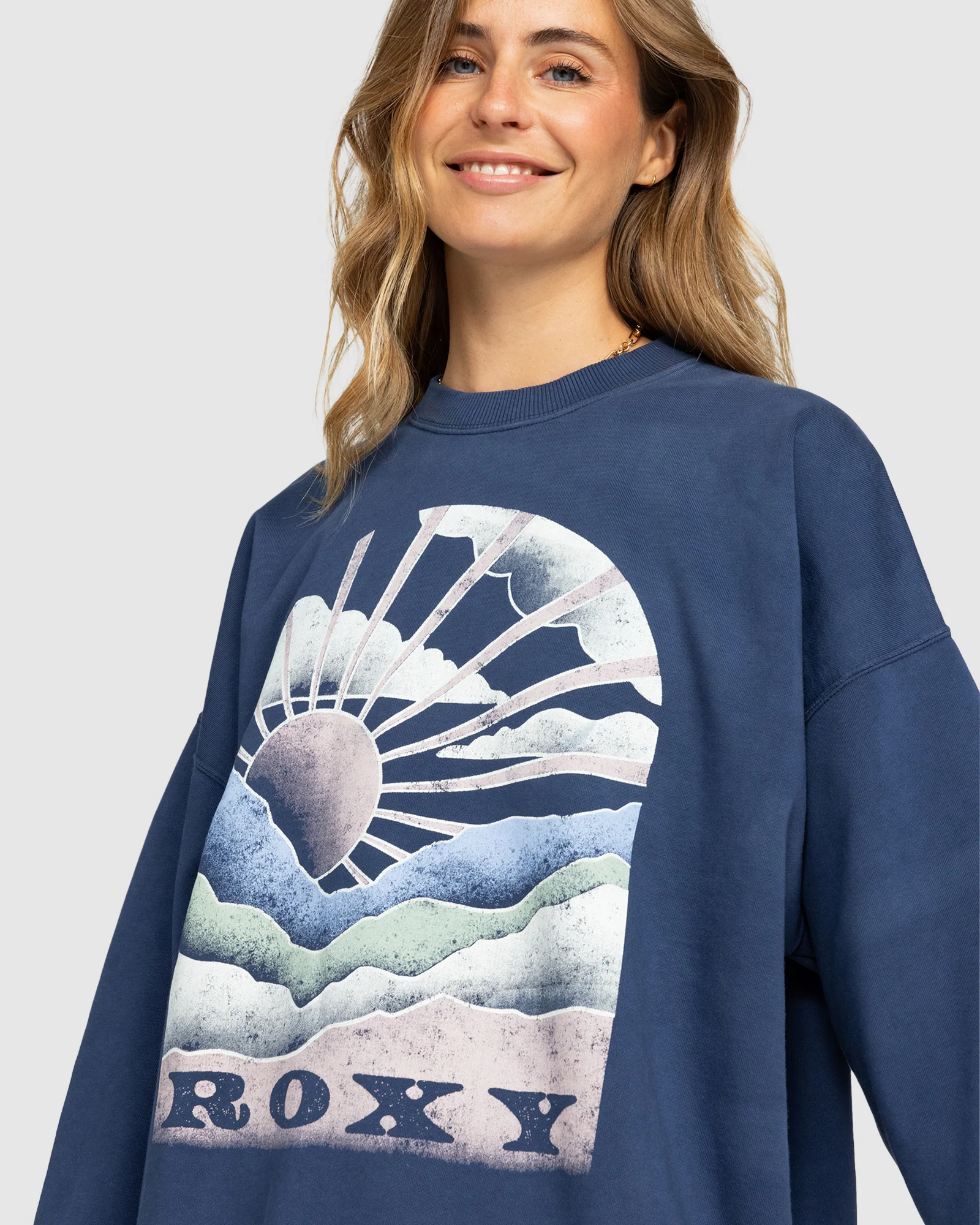 Womens Lineup Pullover Sweatshirt - Image 4