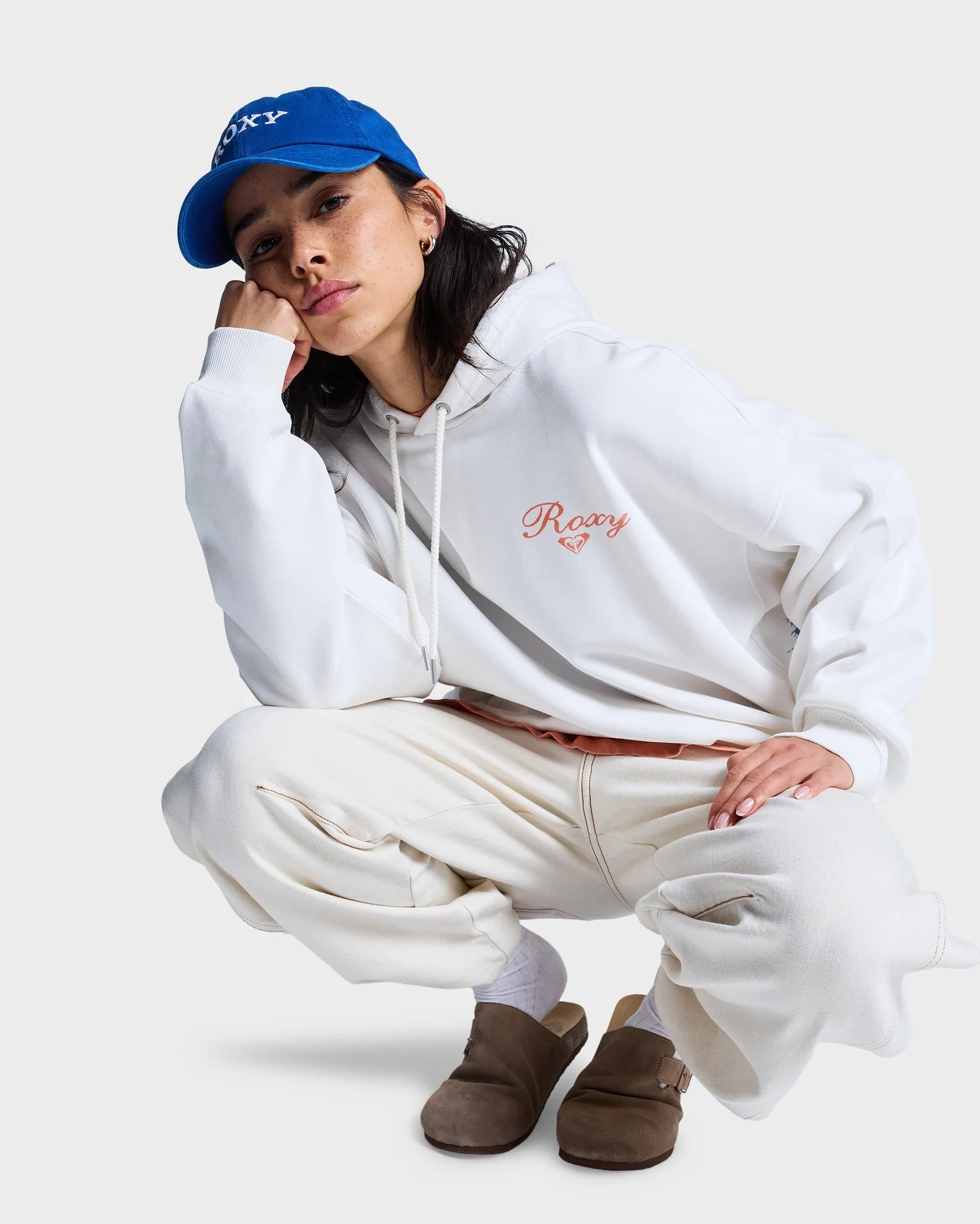 Womens Lineup Oversized Pullover Hoodie - Image 8