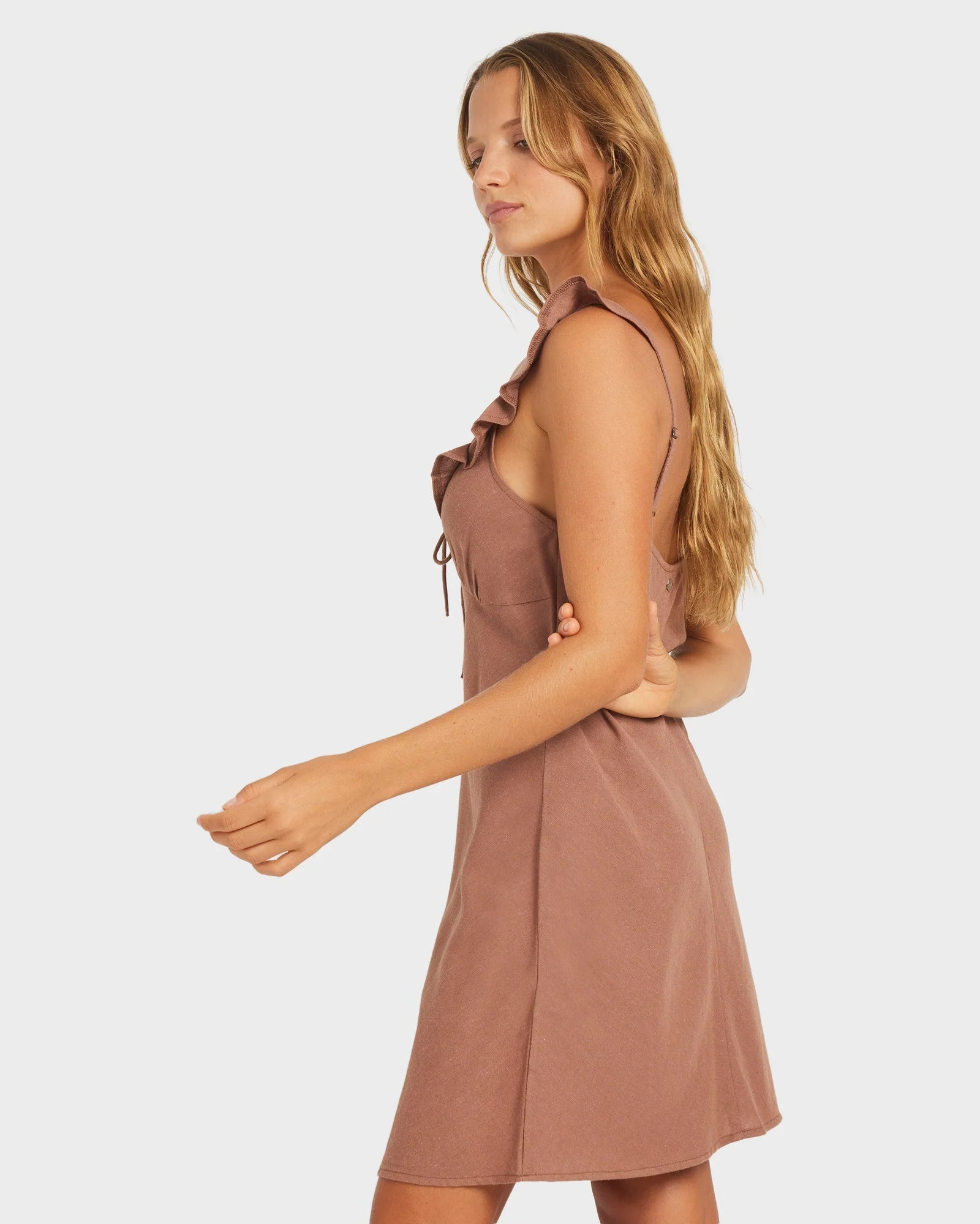 Womens Little Darlin Mini Dress - Image 3