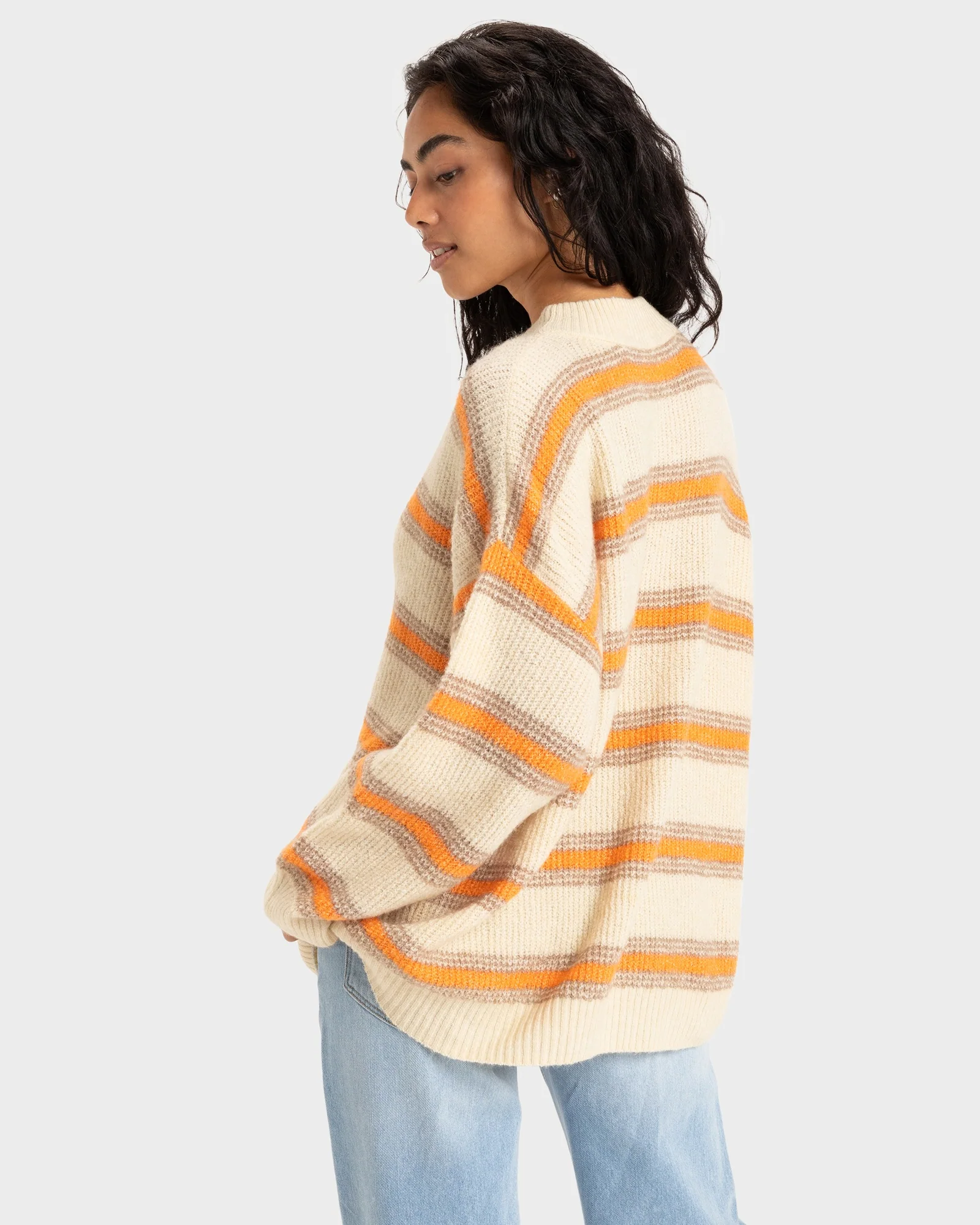Womens Little Dume Stripe Knitted Jumper - Image 6