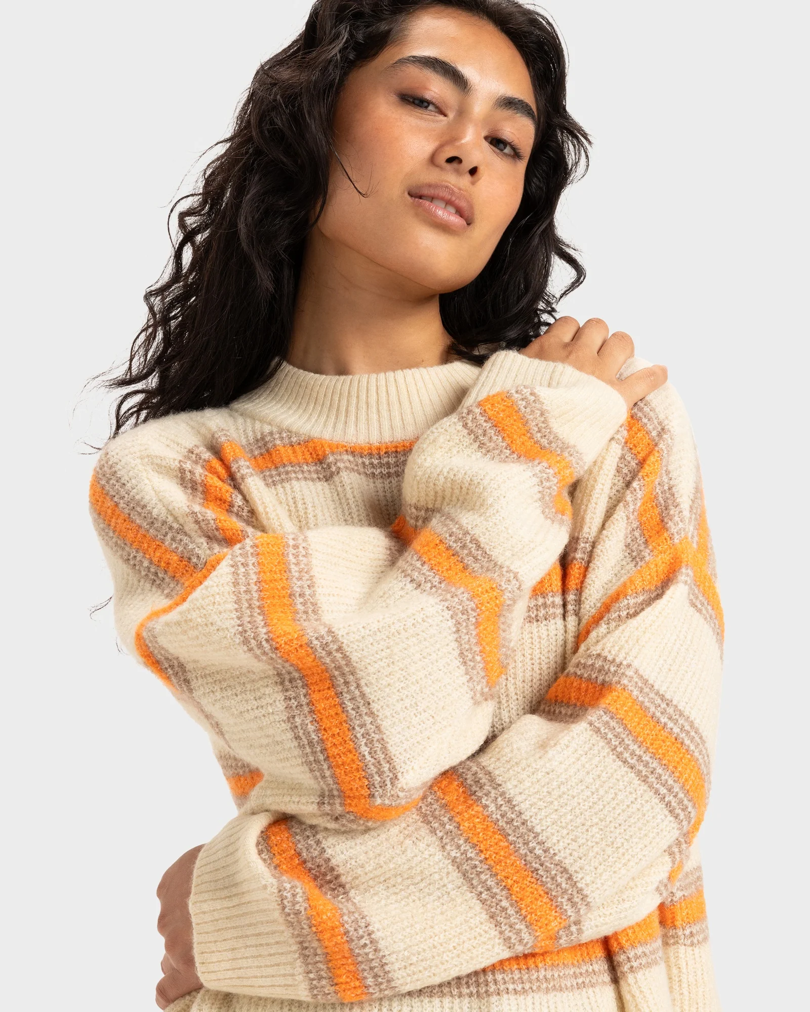 Womens Little Dume Stripe Knitted Jumper - Image 7