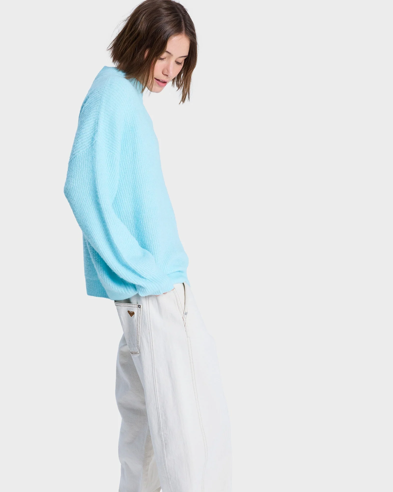Womens Little Dume Crew Neck - Image 3