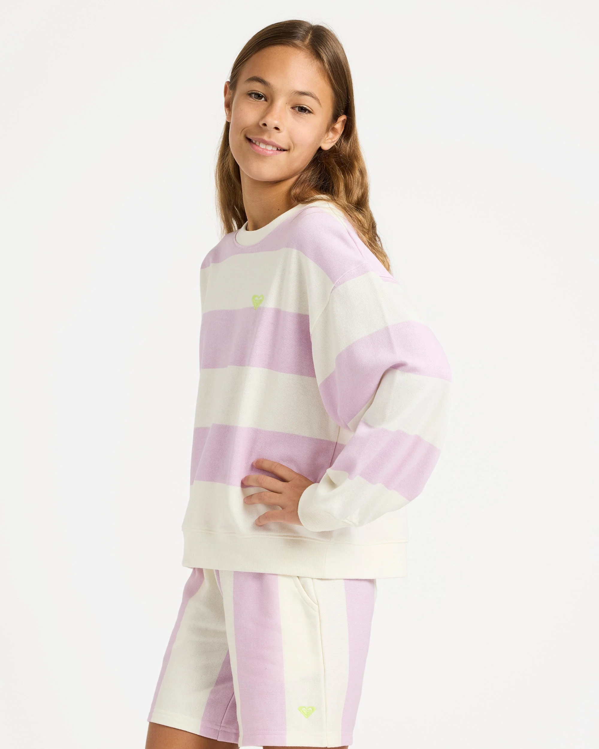 Girls 4-16 Little Things Crew Neck - Image 3