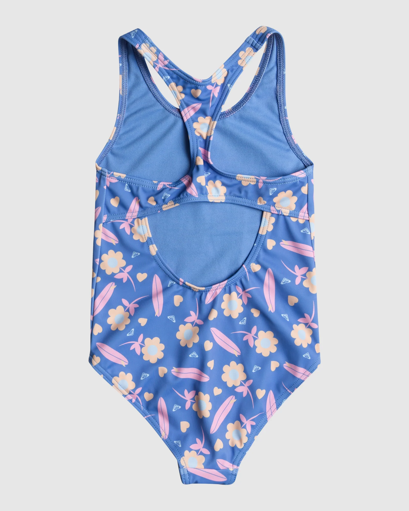 Girls 2-7 Lorem Racerback One-Piece Swimsuit - Image 2
