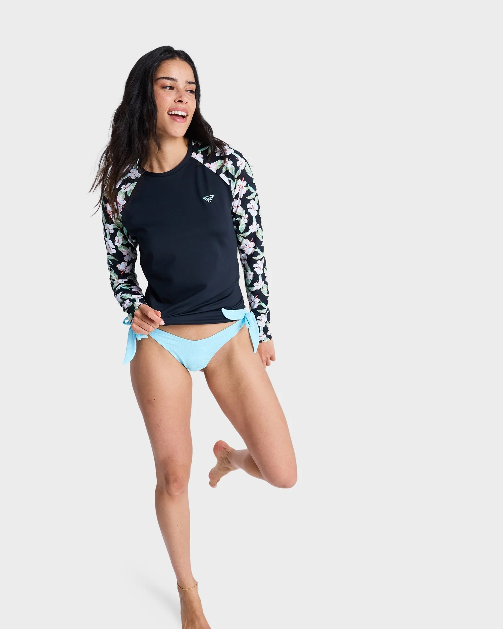 Womens Lycra Long Sleeve Rash Vest - Image 5