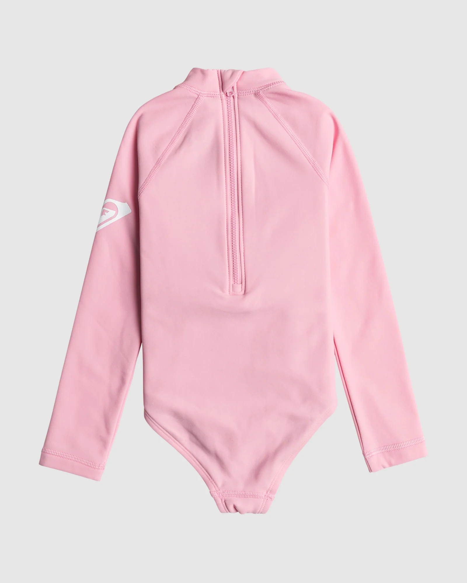 Girls 2-7 Heater Long Sleeve One Piece Rash Vest - Image 2
