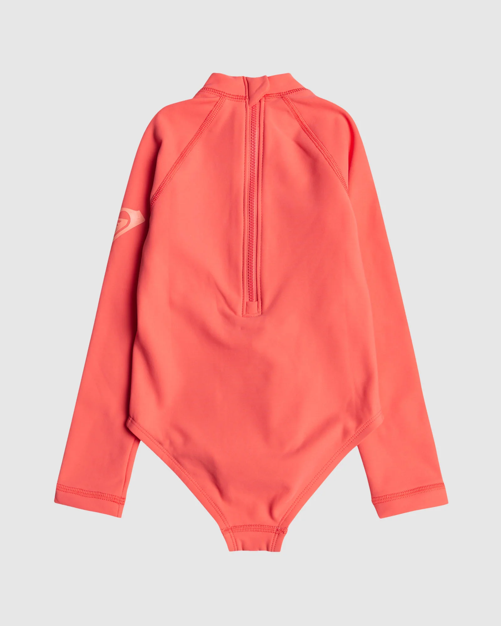 Girls 2-7 Onesie Heater Long Sleeve Rash Vest - Image 2