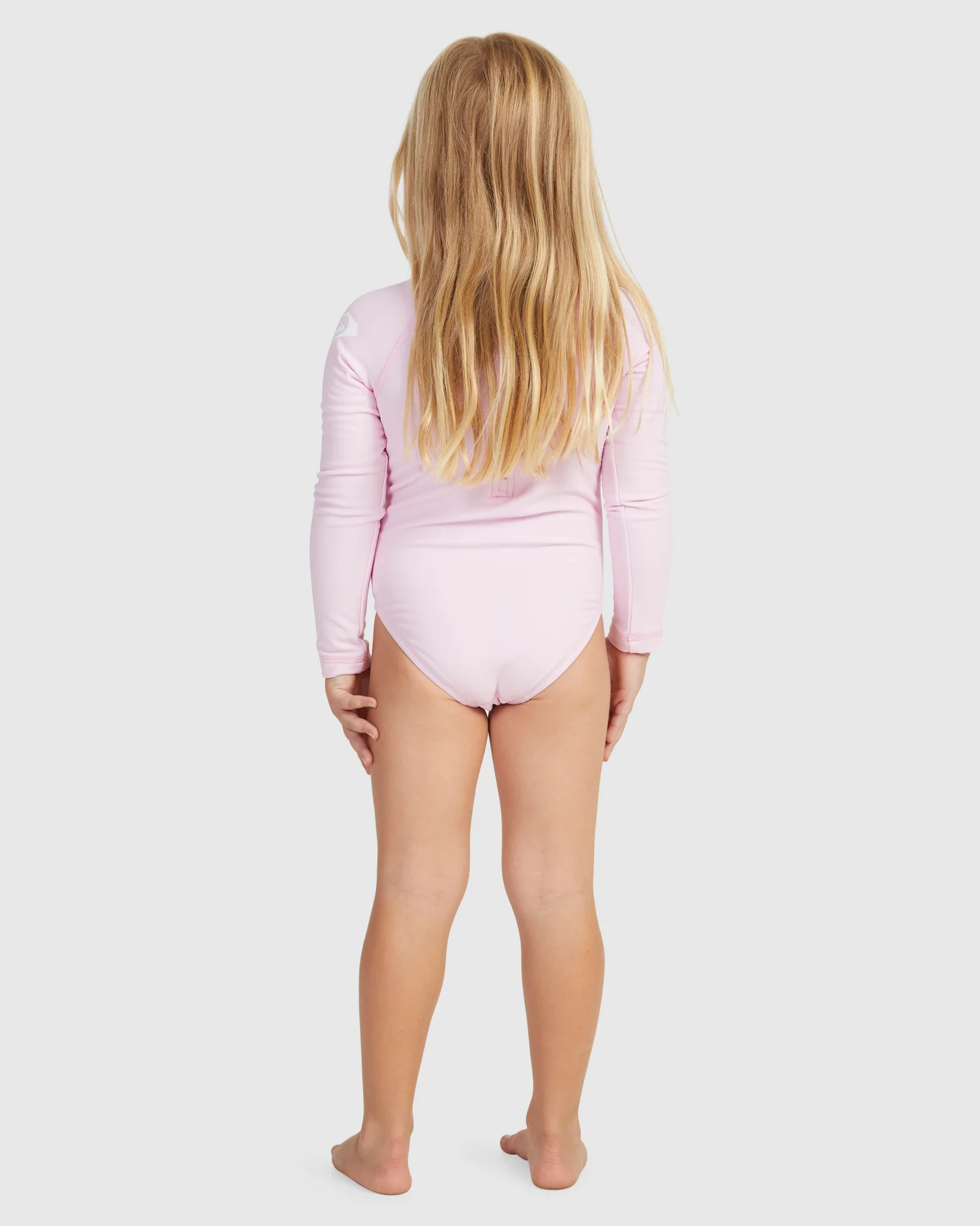 Girls Ls Onesie Heater Tw Rashguard - Image 3