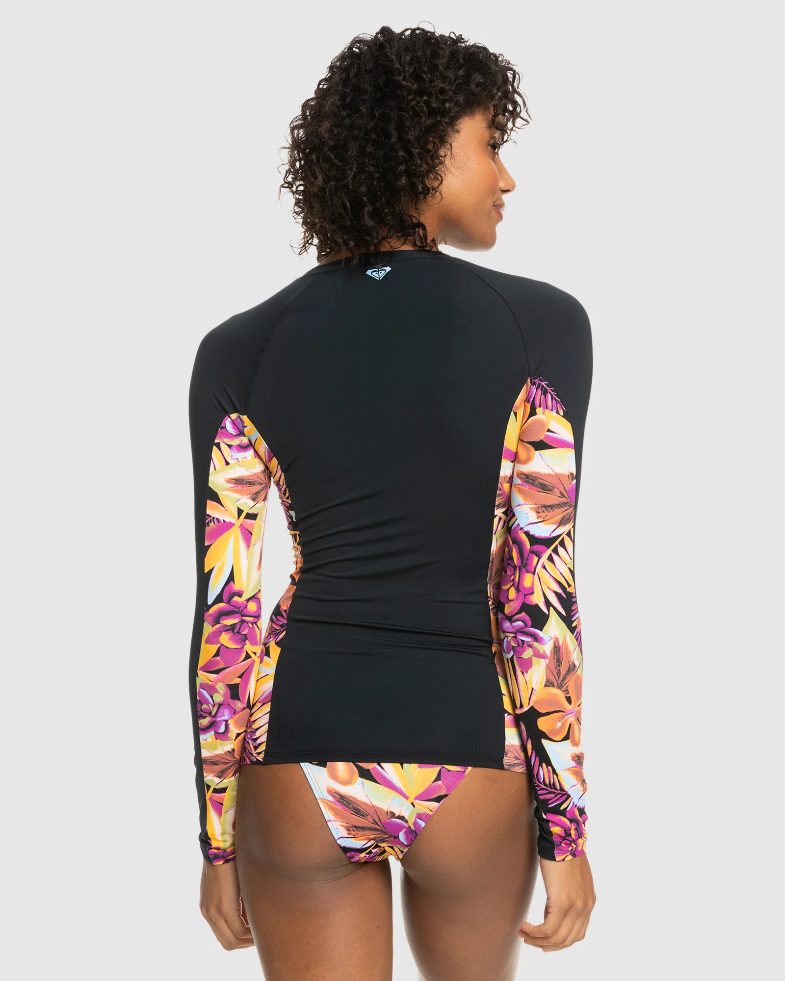 Womens Ls Zip Lycra Rashguard - Image 3