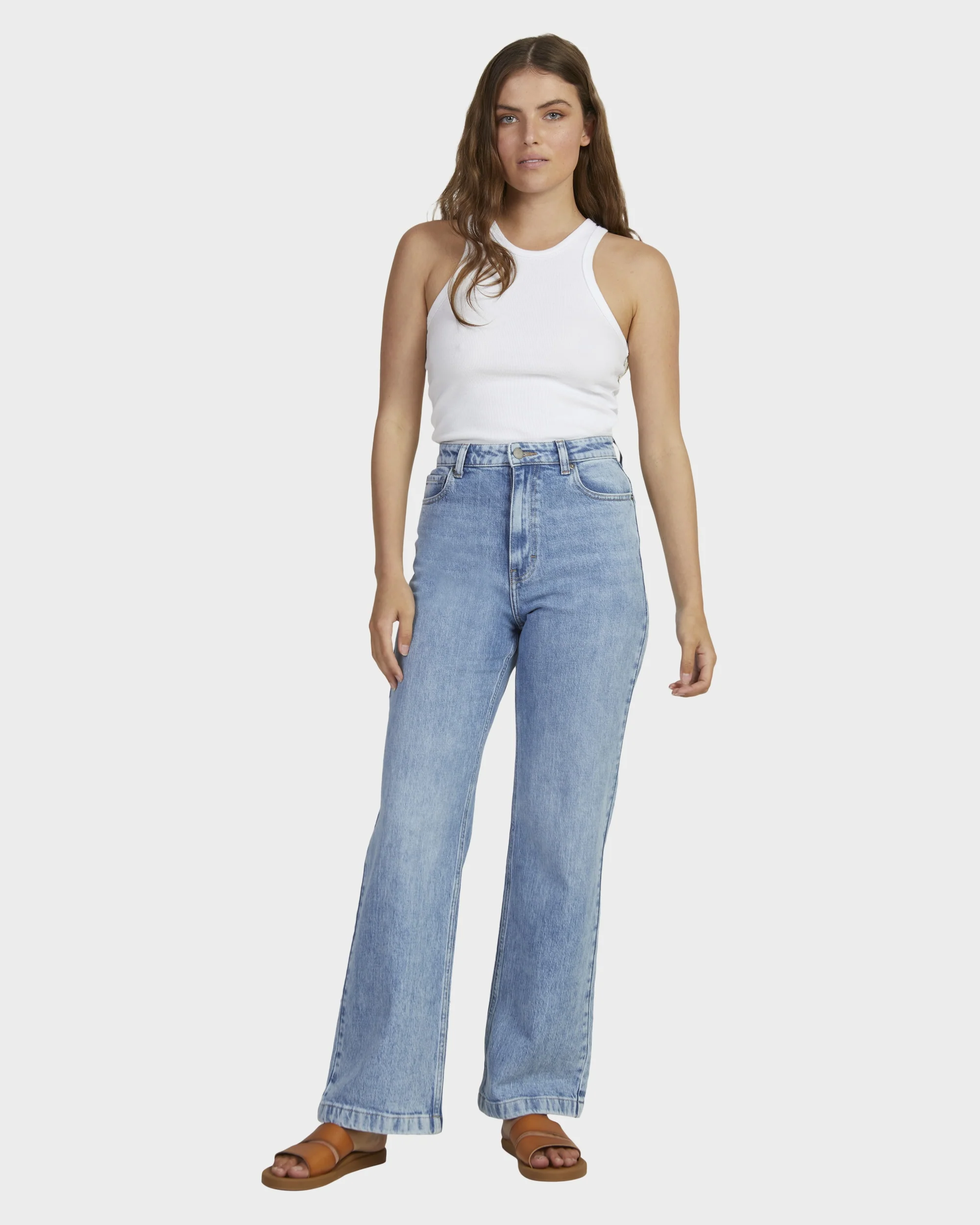 Womens Luna Jean Beau Blue Jeans - Image 3