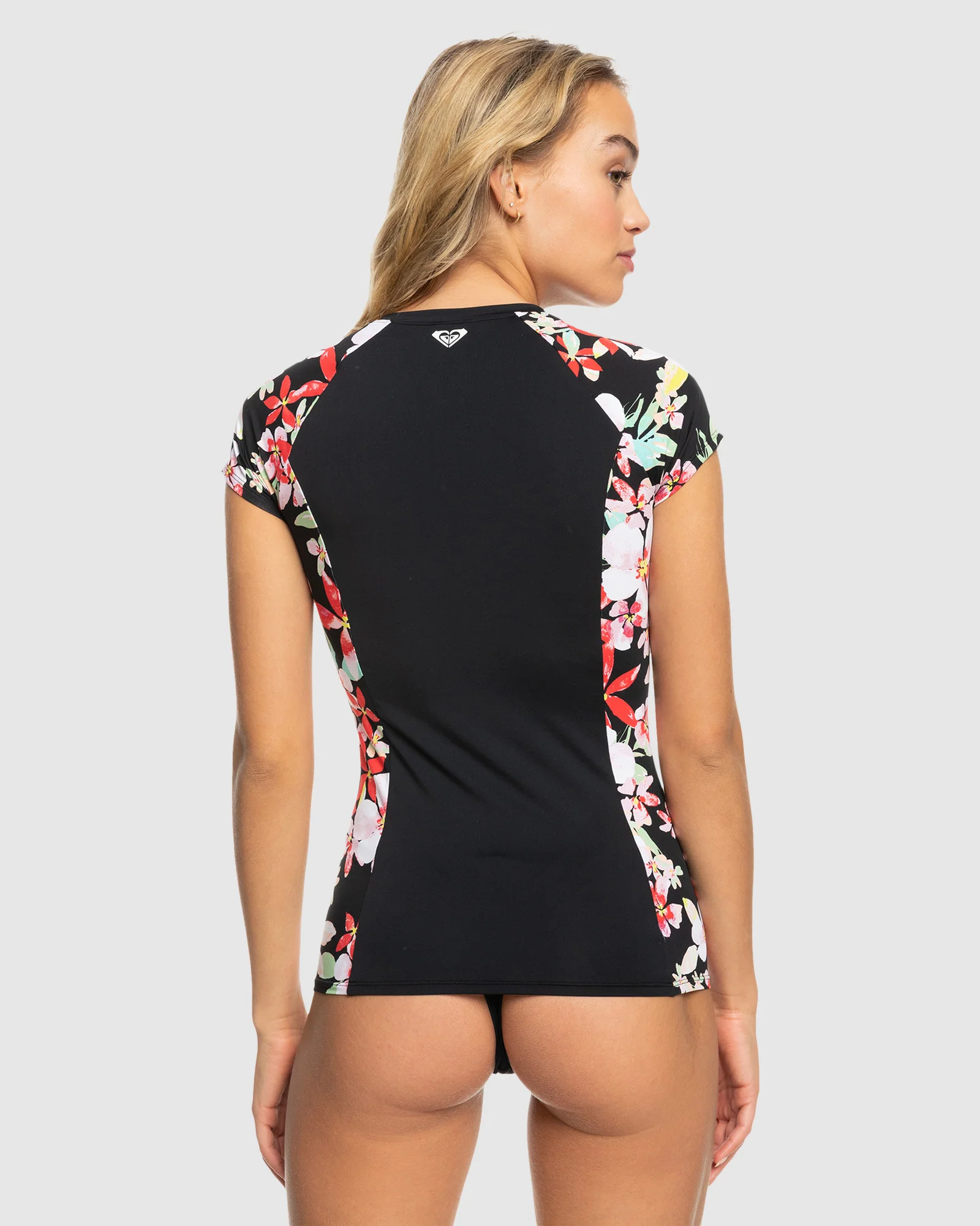 Womens Lycra Cs 1/2 Zipped Rashguard - Image 3