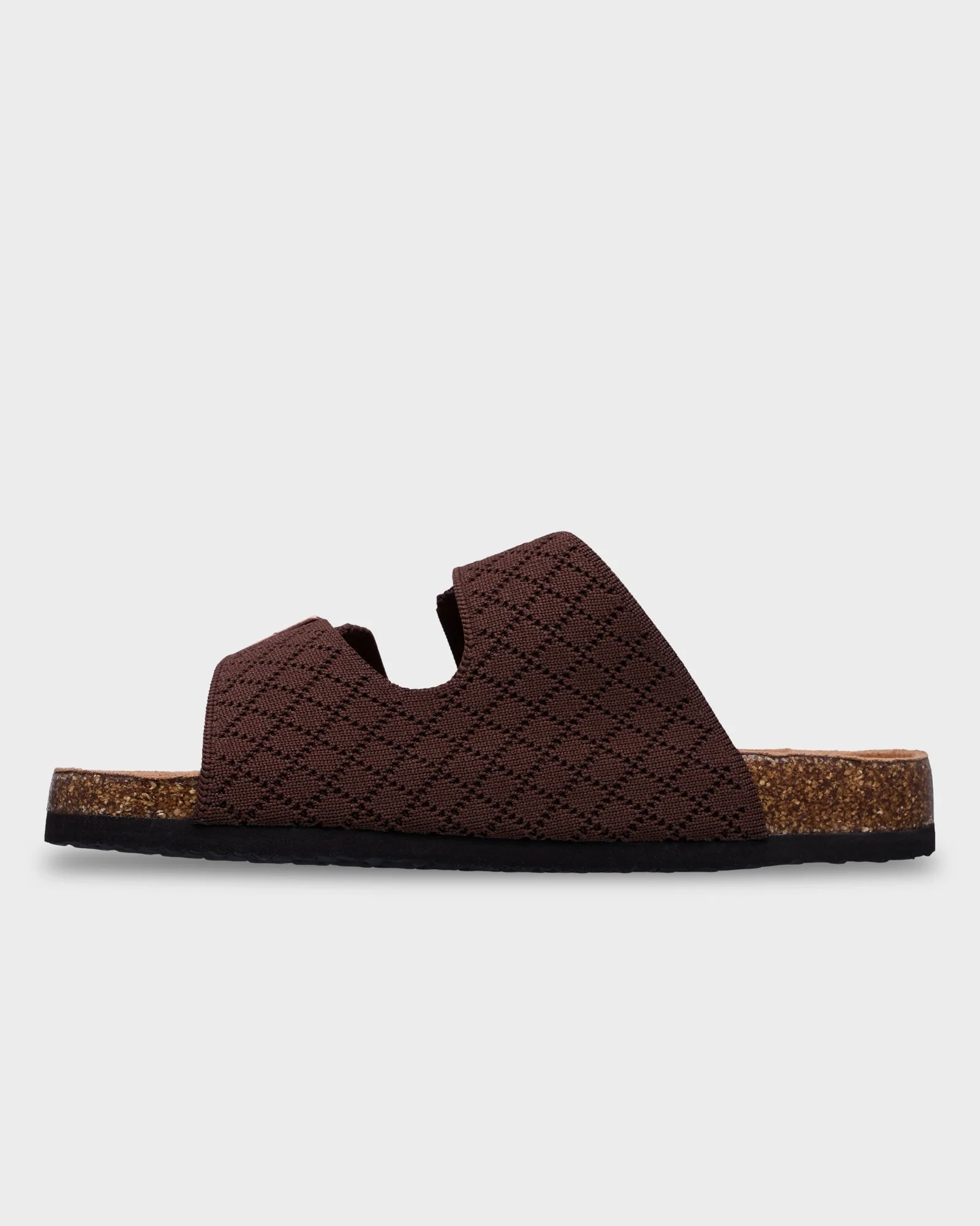 Womens Mannae Buckle Slides - Image 5