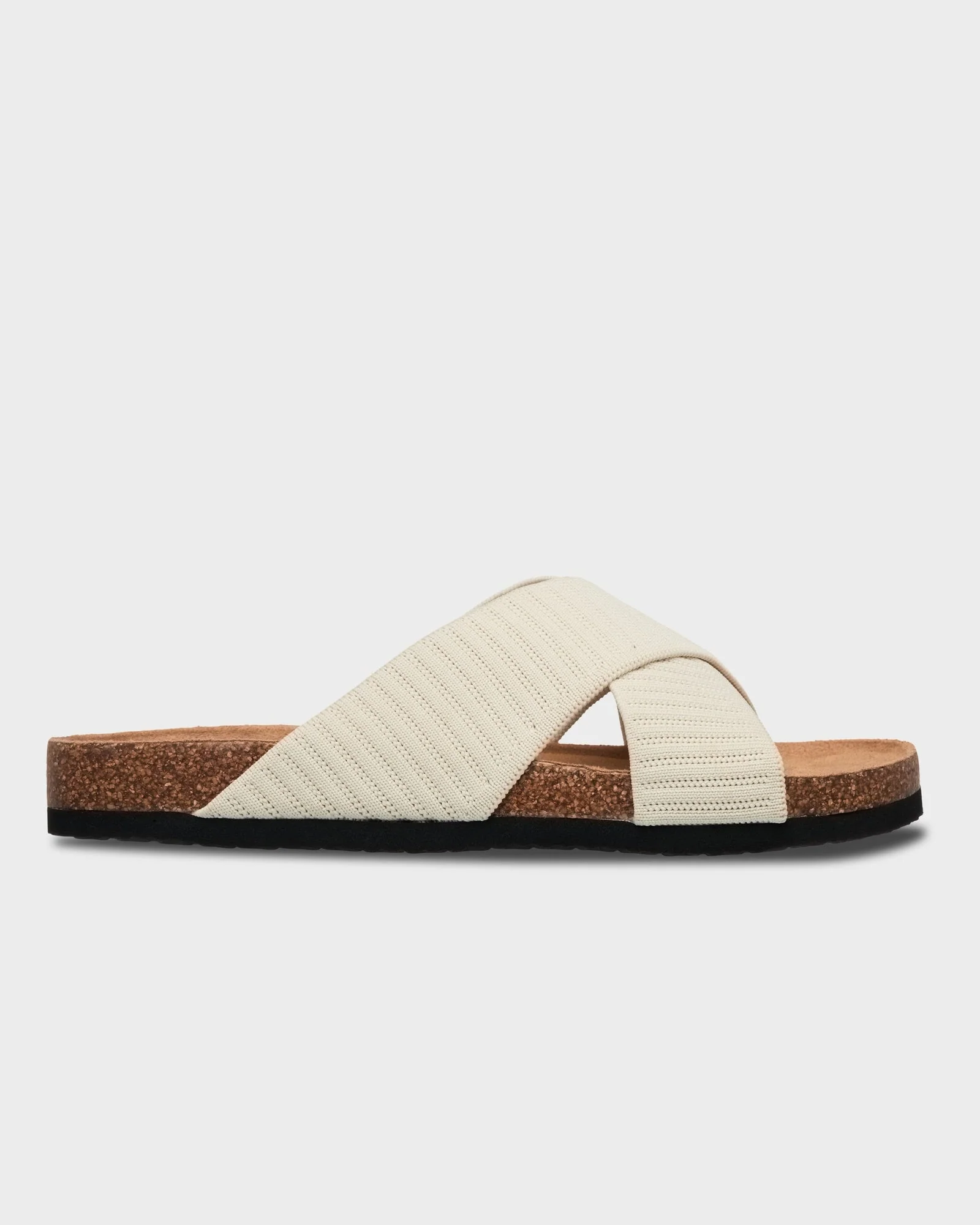 Womens Mannane Crossed Slides - Image 3