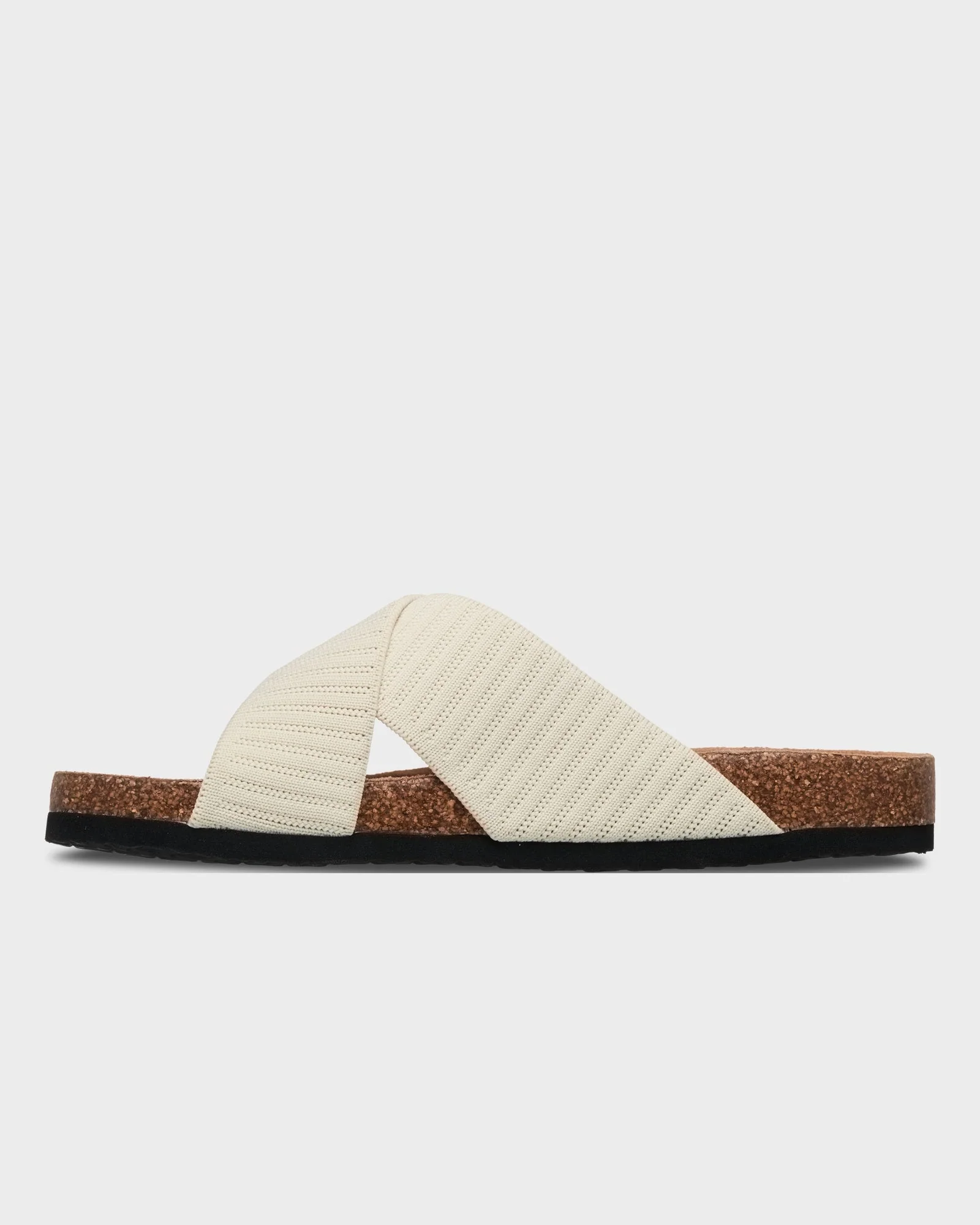 Womens Mannane Crossed Slides - Image 4