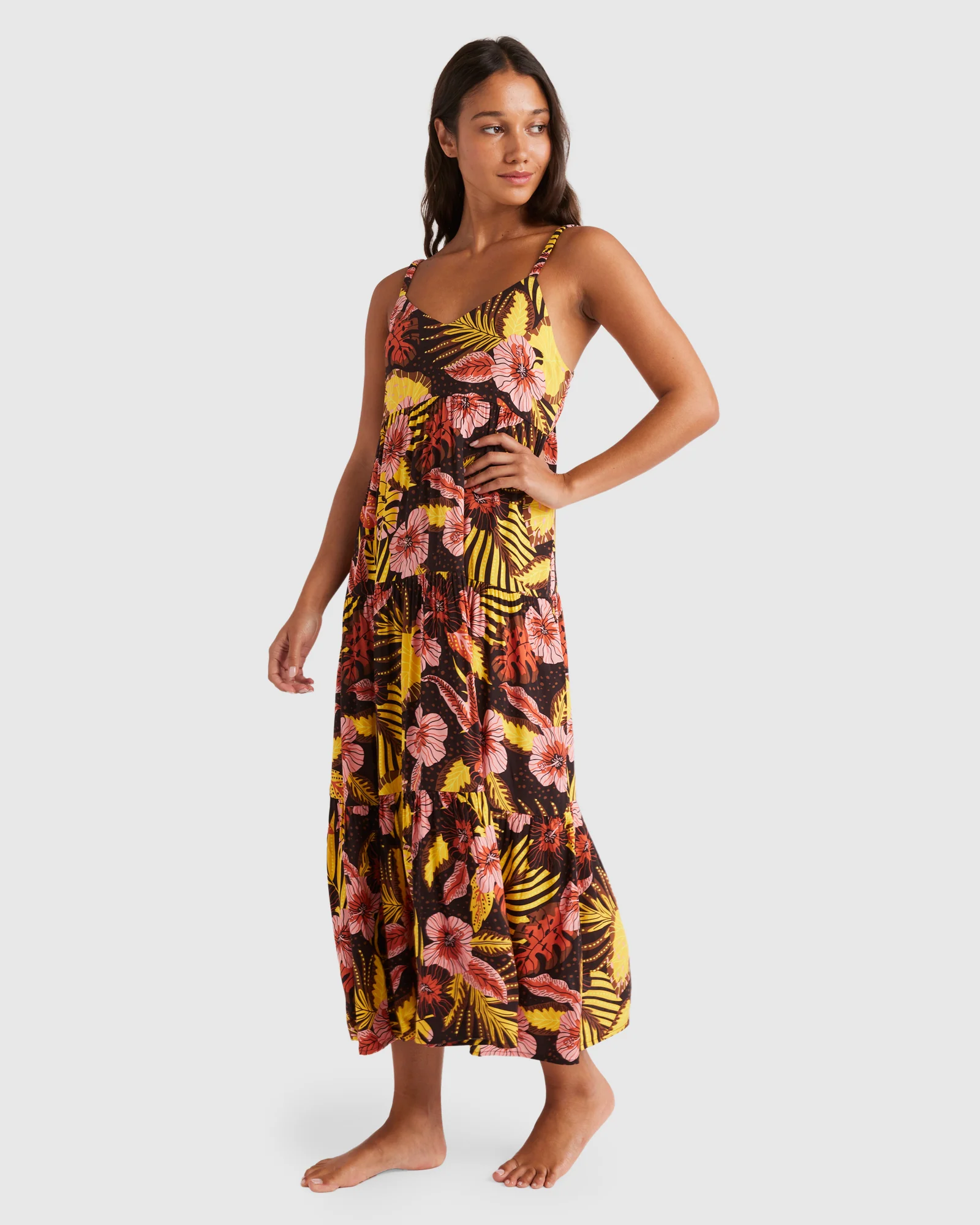 Womens Marakech Tiered Dress - Image 2