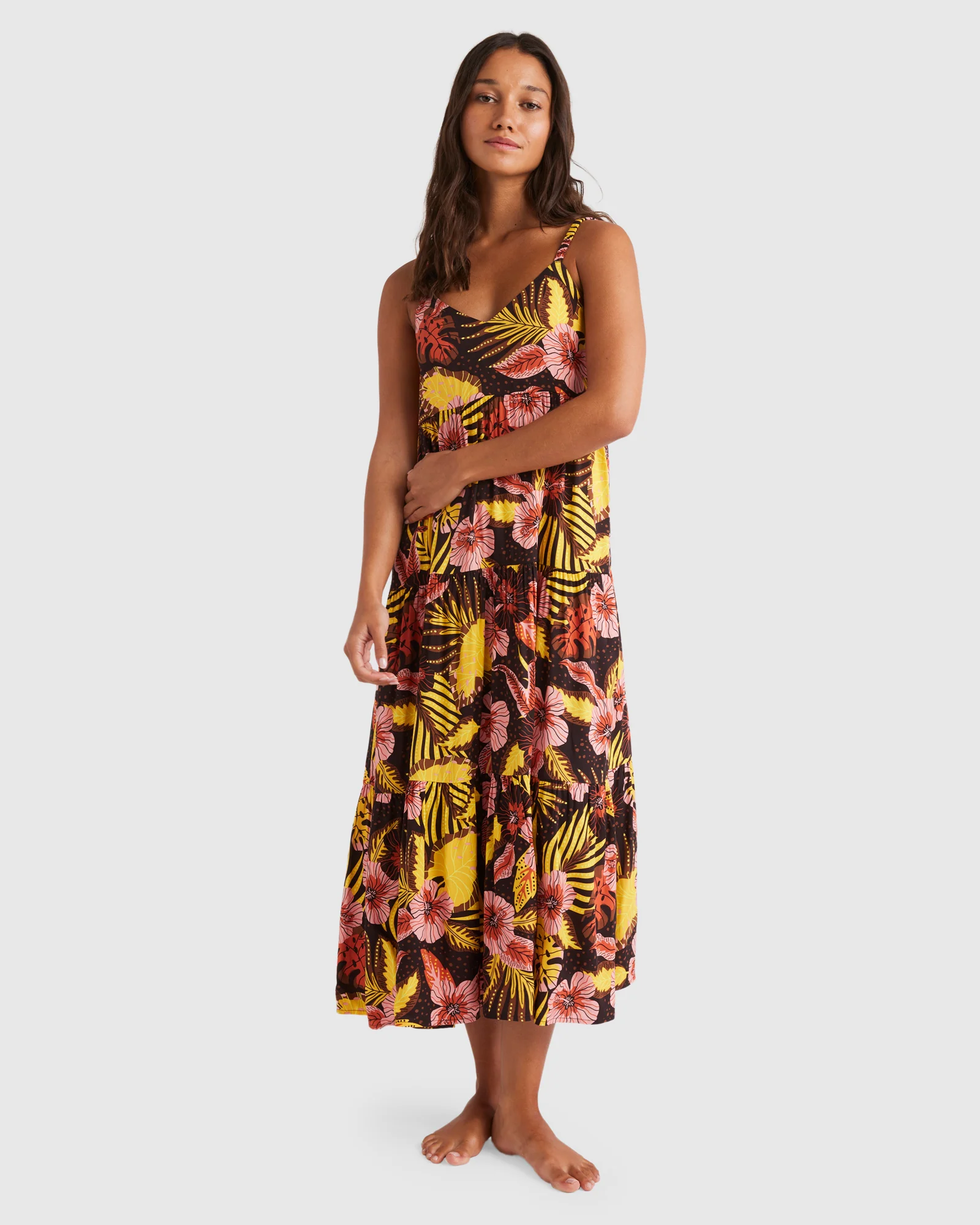 Womens Marakech Tiered Dress - Image 5