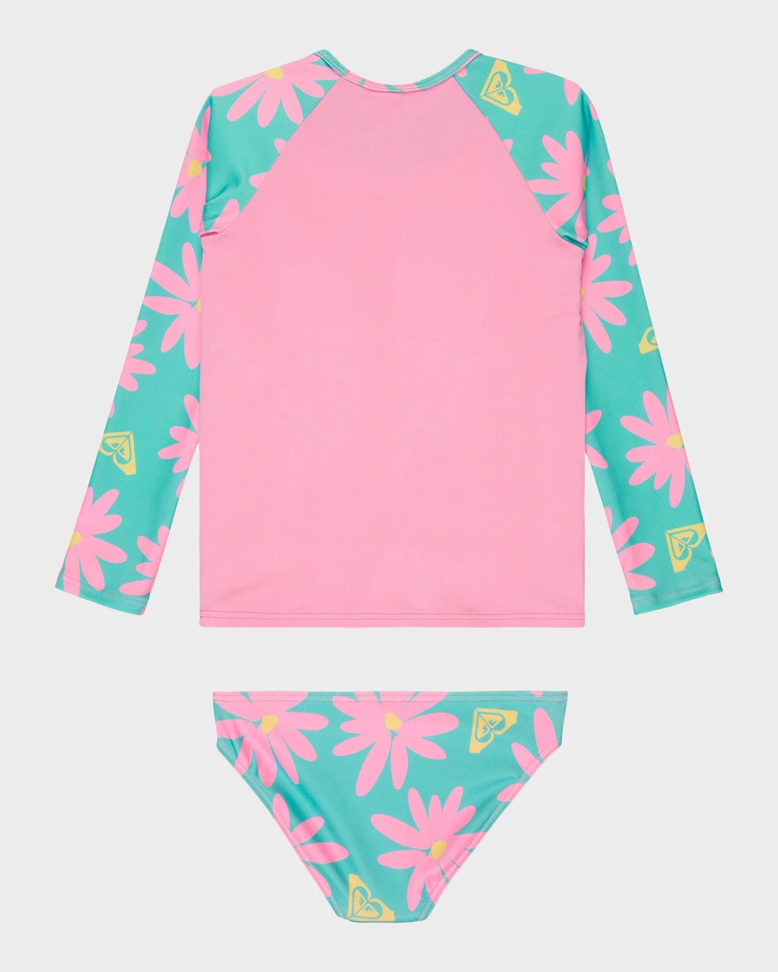 Girls 2-7 Marguerite Two Piece Rash Vest - Image 2