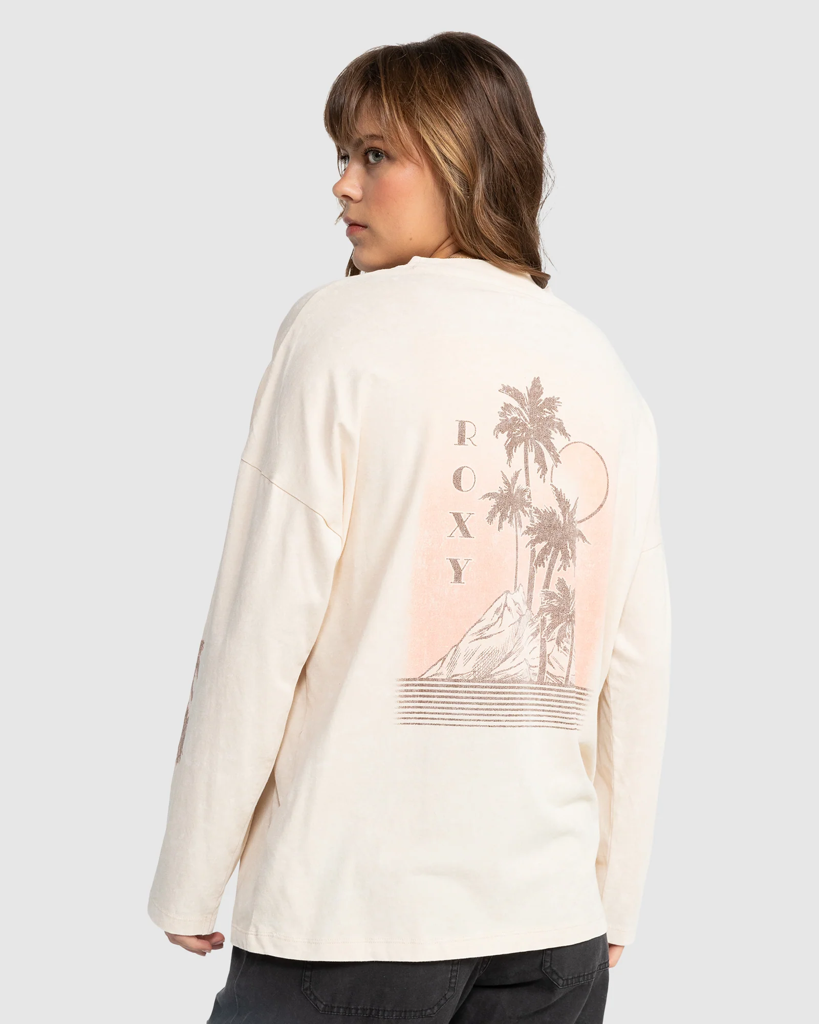 Womens Mawi Wave Oversized Short Sleeve T-Shirt - Image 3