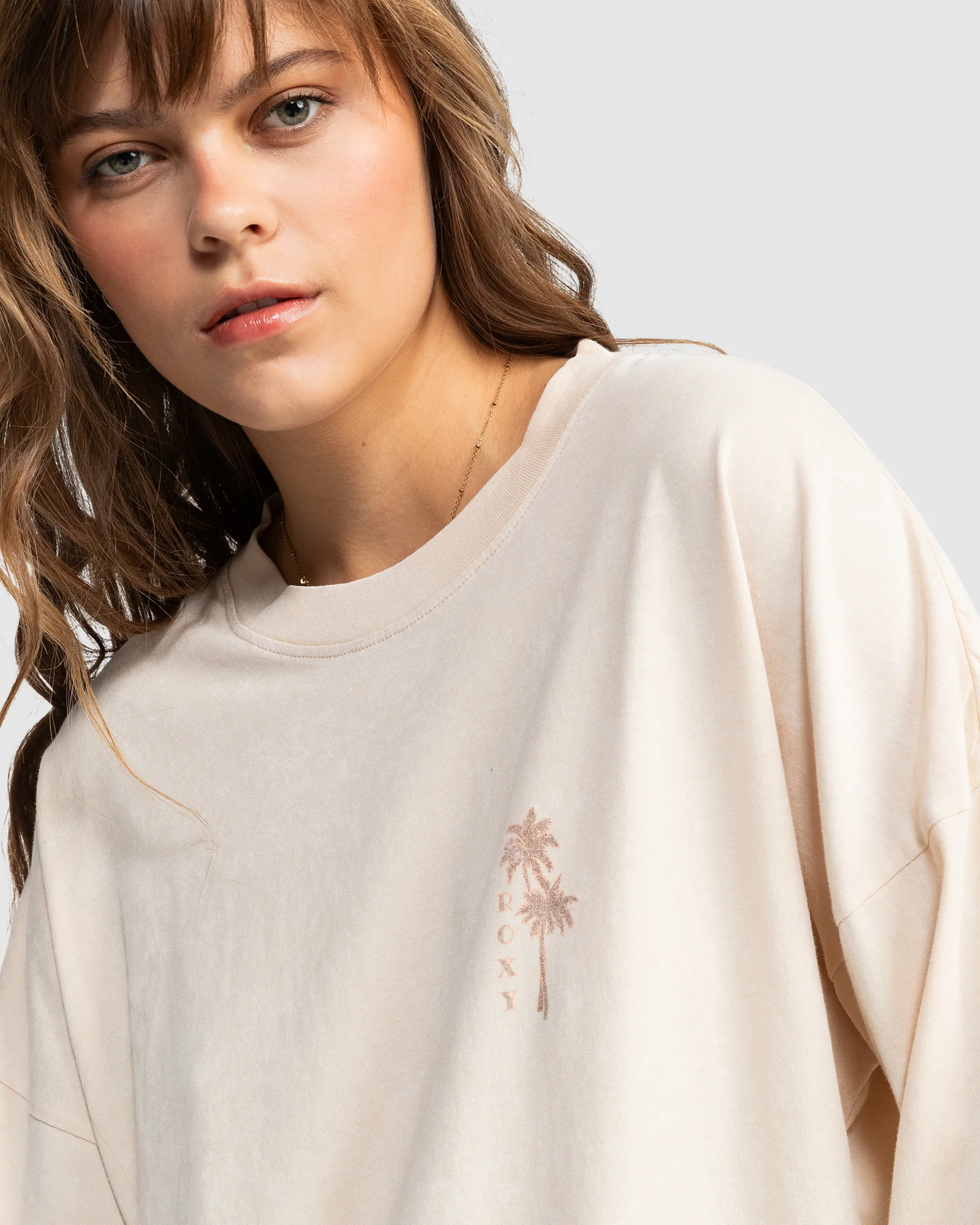 Womens Mawi Wave Oversized Short Sleeve T-Shirt - Image 4