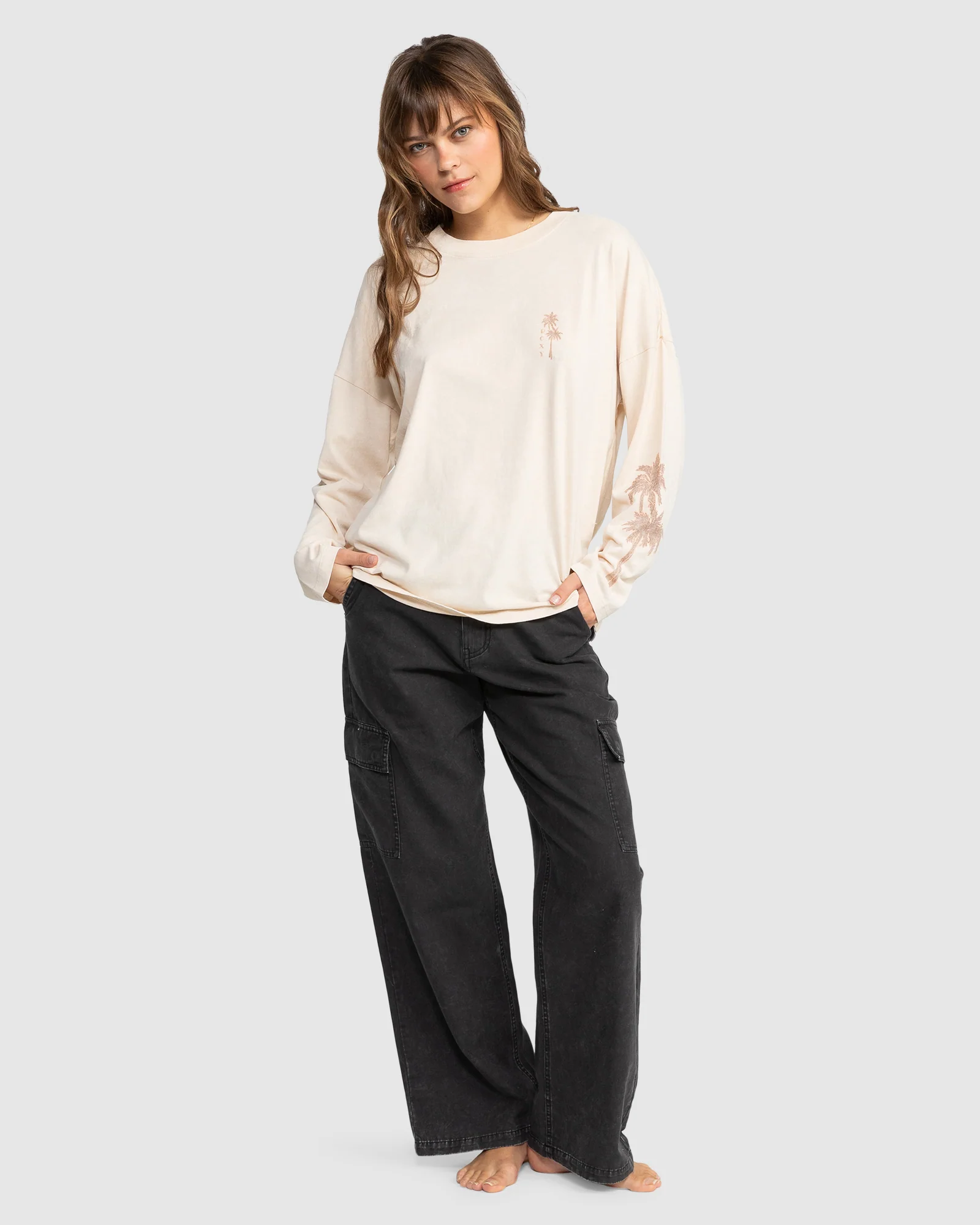 Womens Mawi Wave Oversized Short Sleeve T-Shirt - Image 5