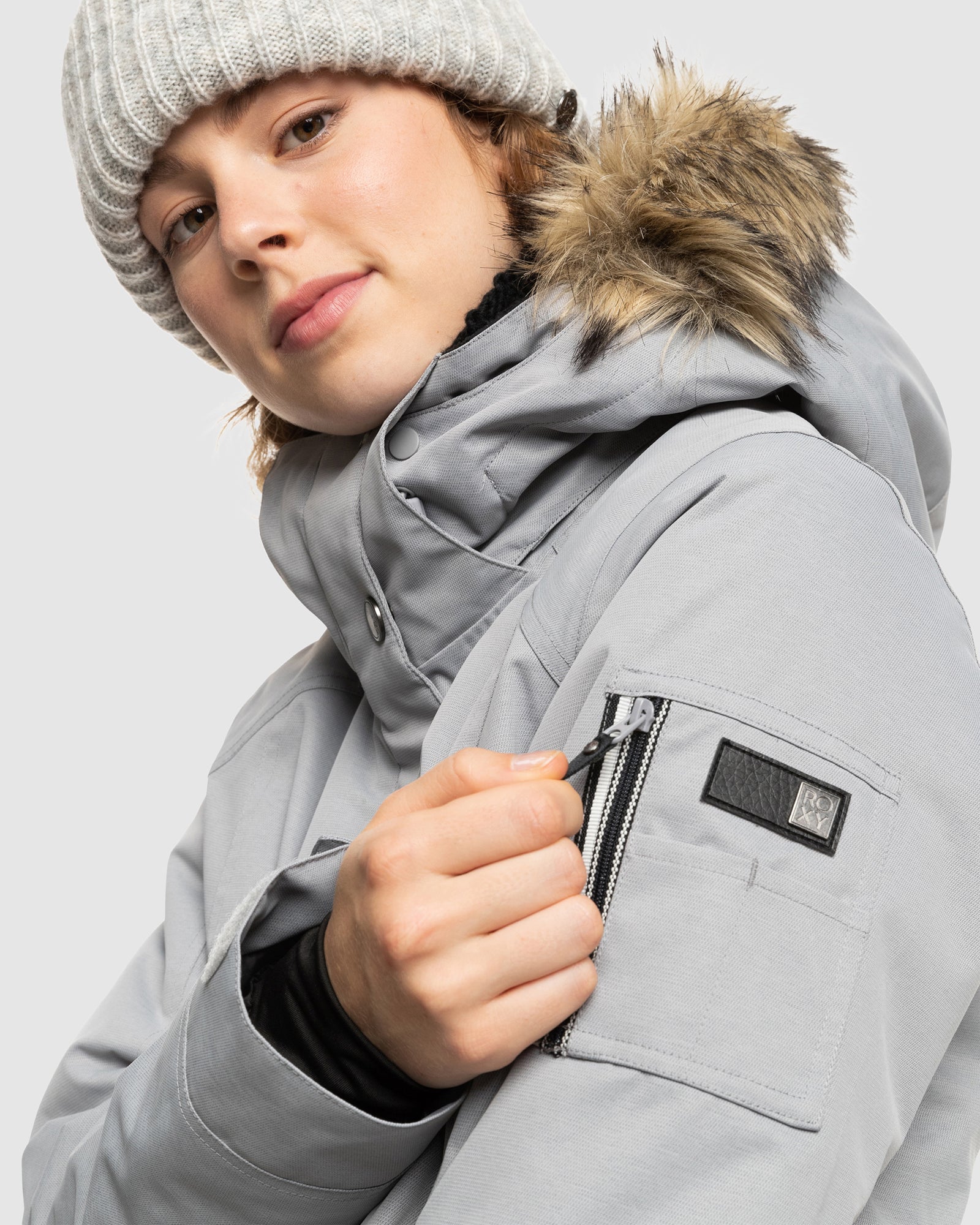 Womens Meade Jk Snowboard Jacket - Image 4