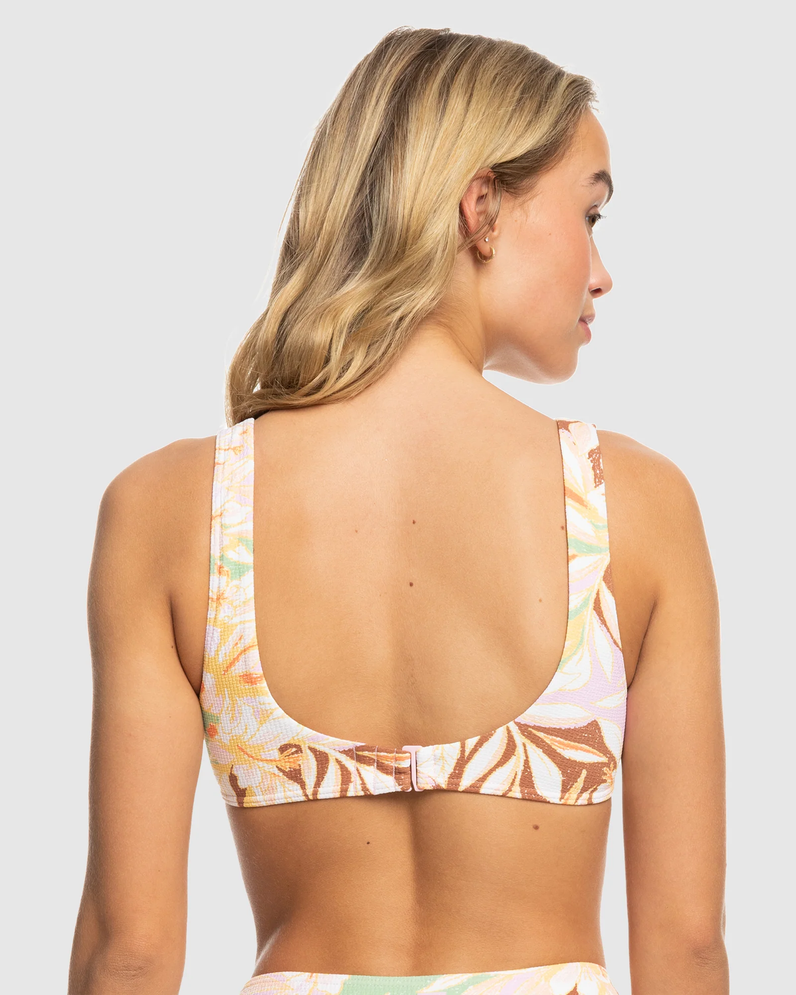 Womens Meadow Flowers Bralette Bikini Top - Image 2