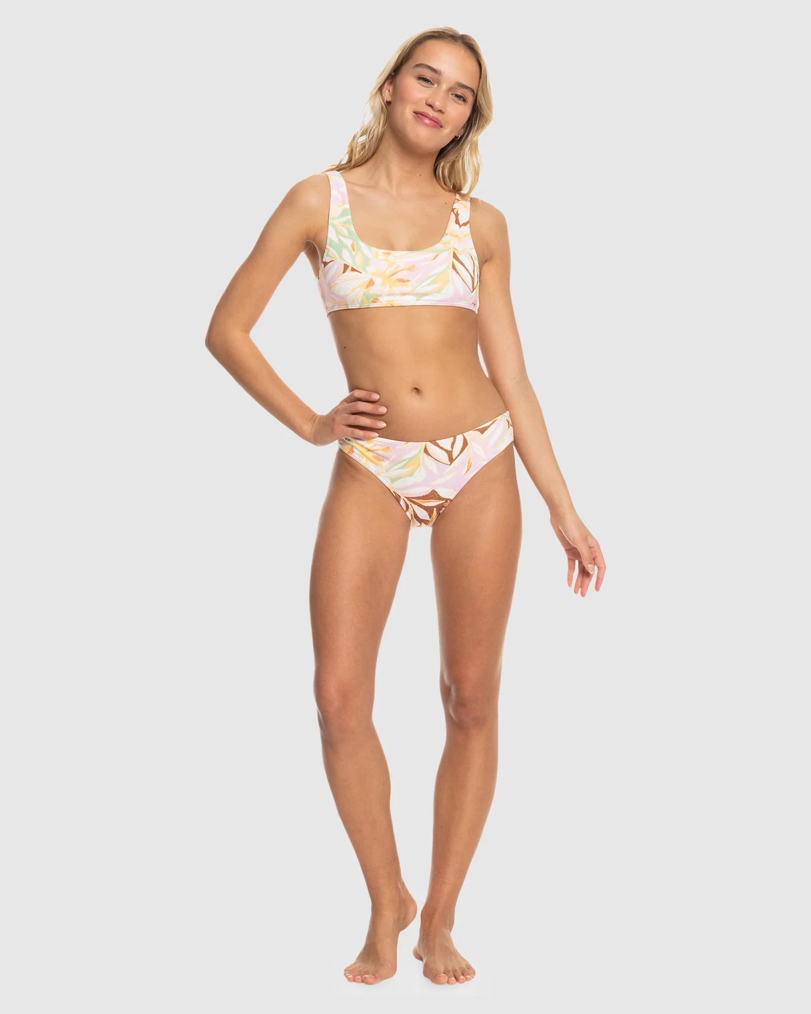 Womens Meadow Flowers Hipster Bikini Bottom - Image 5