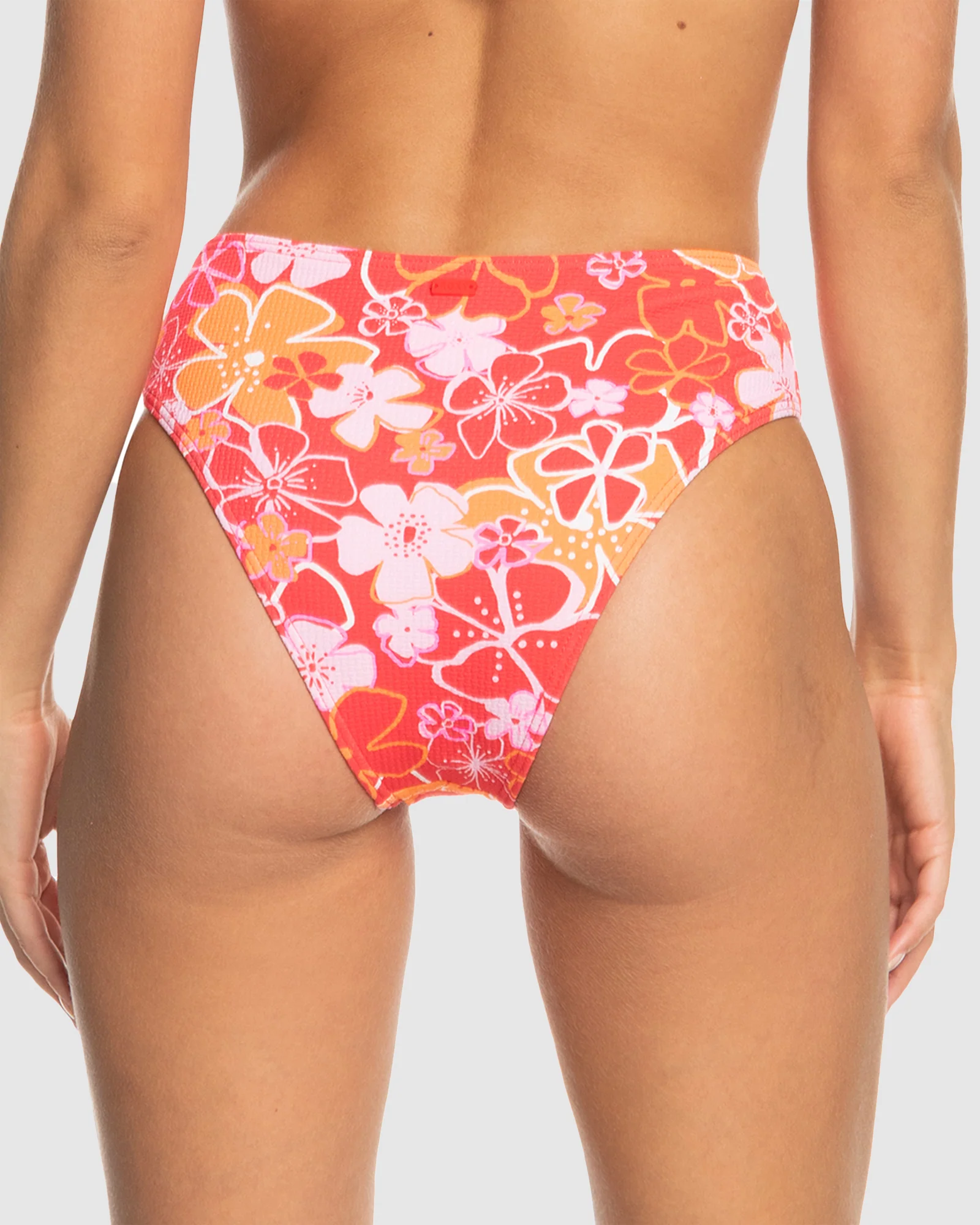 Womens Meadow Flowers Midwaist Mod Bikini Bottom - Image 3