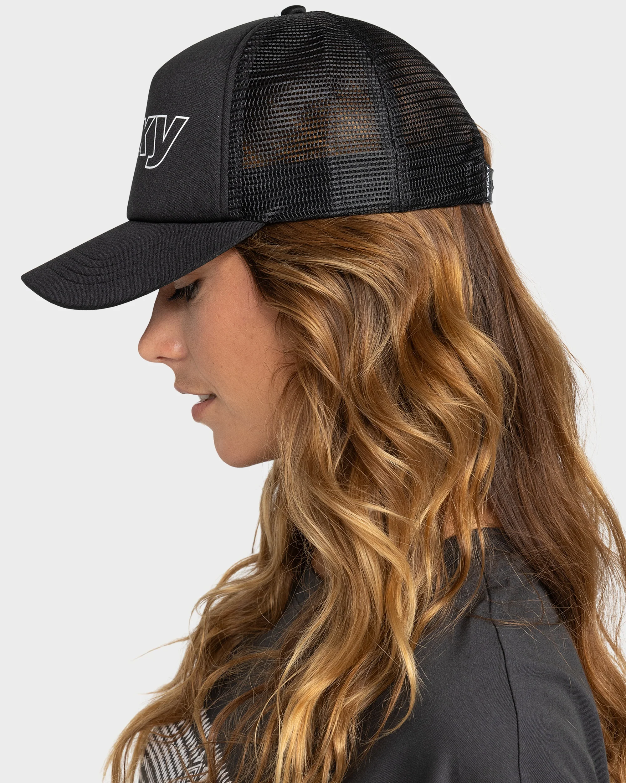 Womens Meet The Queen Trucker Cap - Image 2