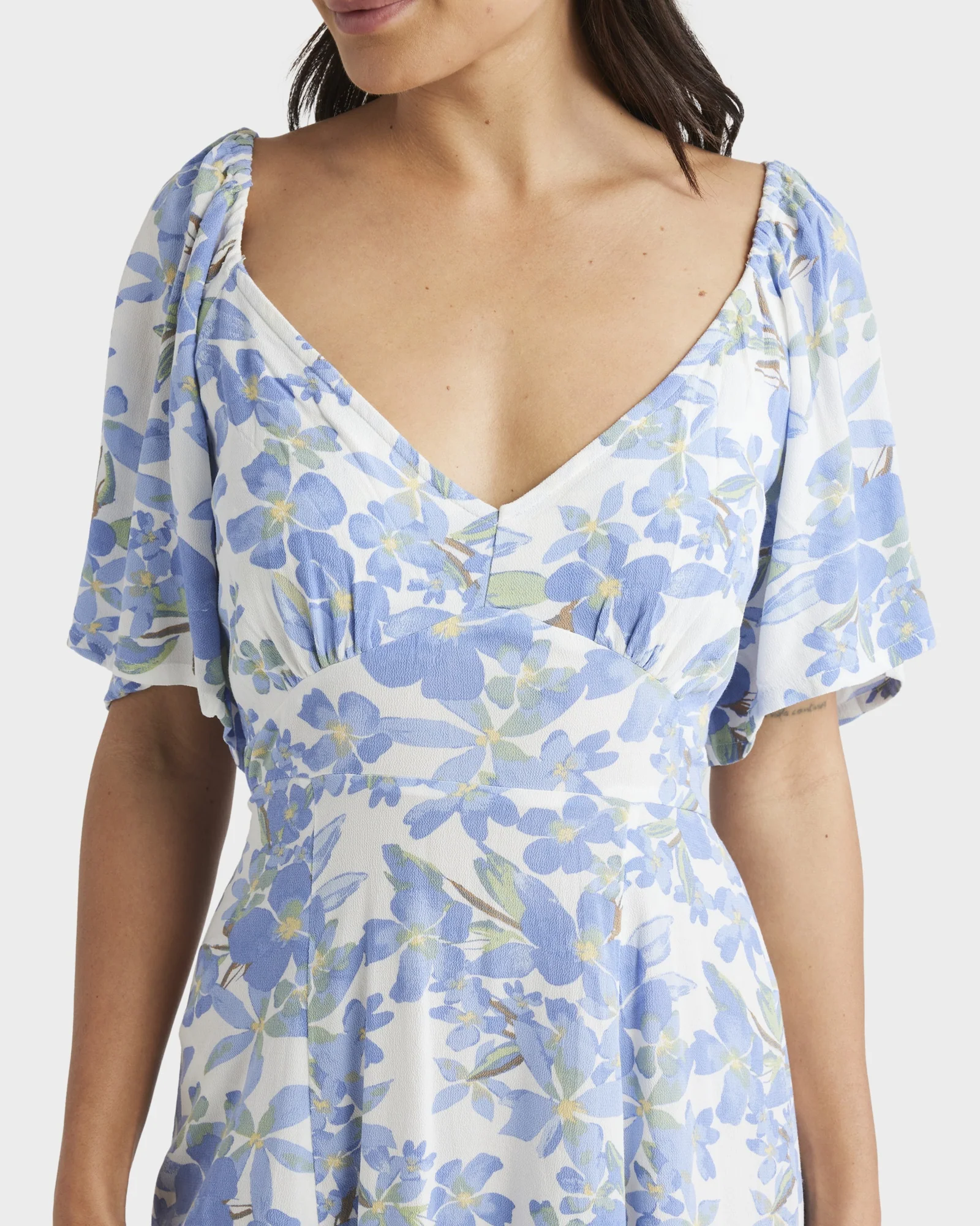 Womens Mercado Mini Crepe Dress - Image 4