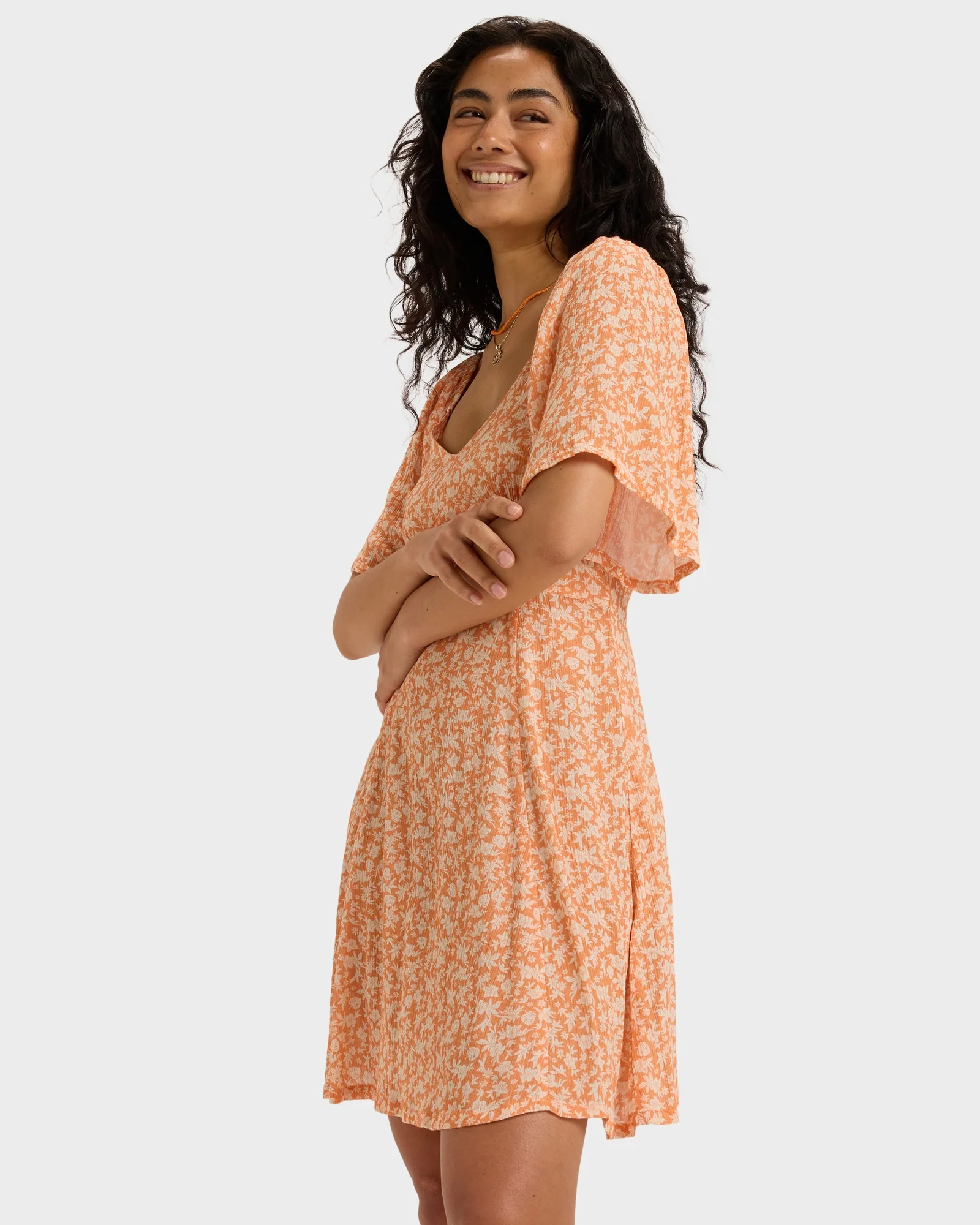 Womens Mercado Mini Dress - Image 3
