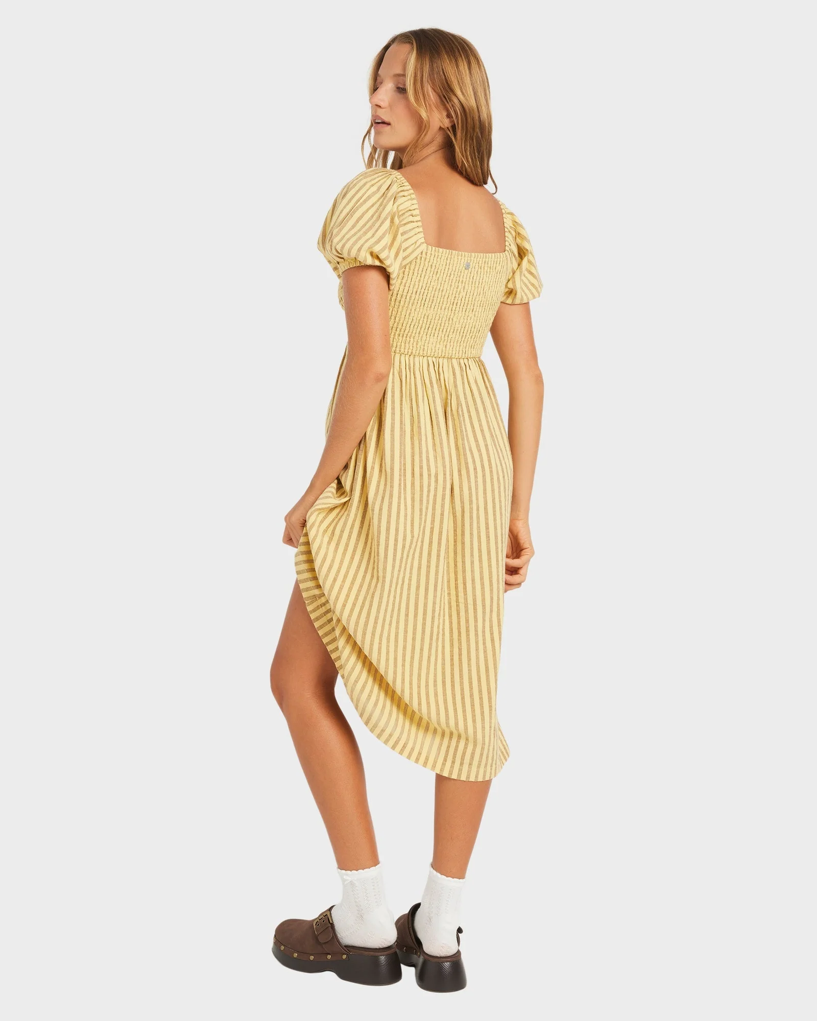 Womens Mercado Stripe Midi Dress - Image 4