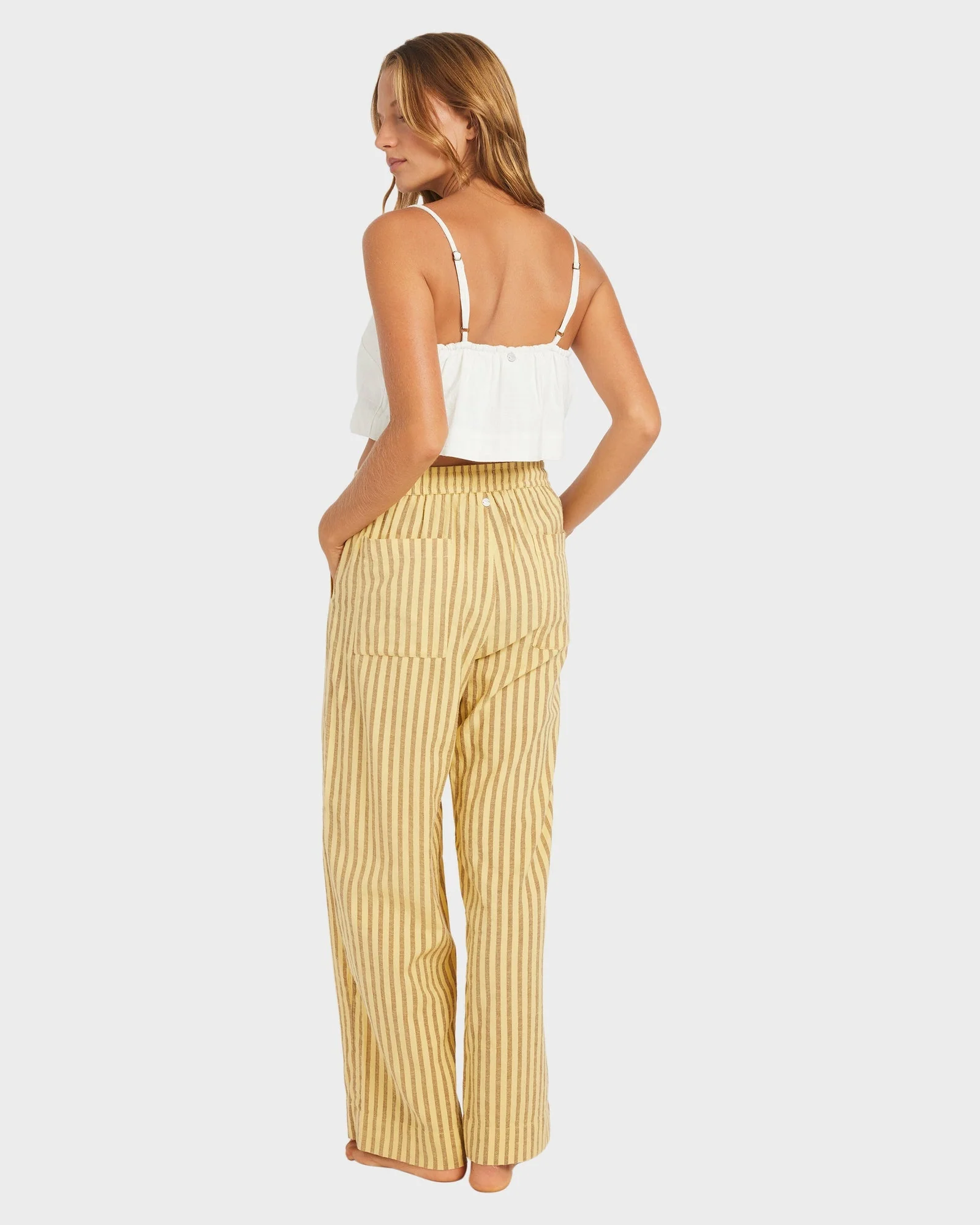 Womens Mercado Stripe Pants - Image 5