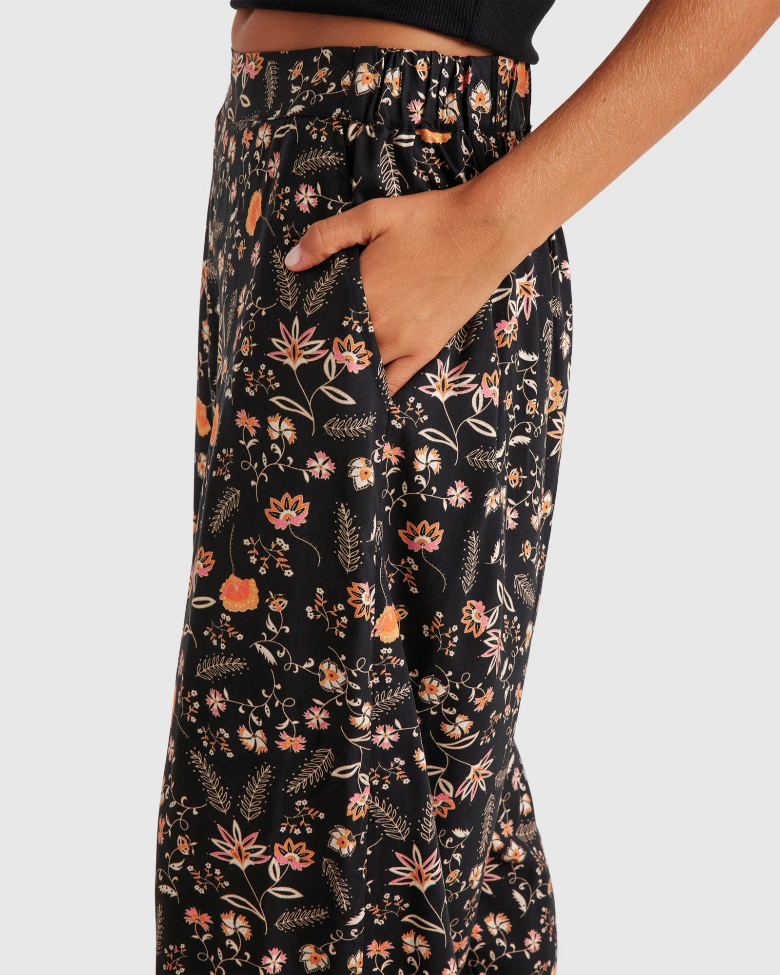 Womens Midnight Avenue Border Pants - Image 4