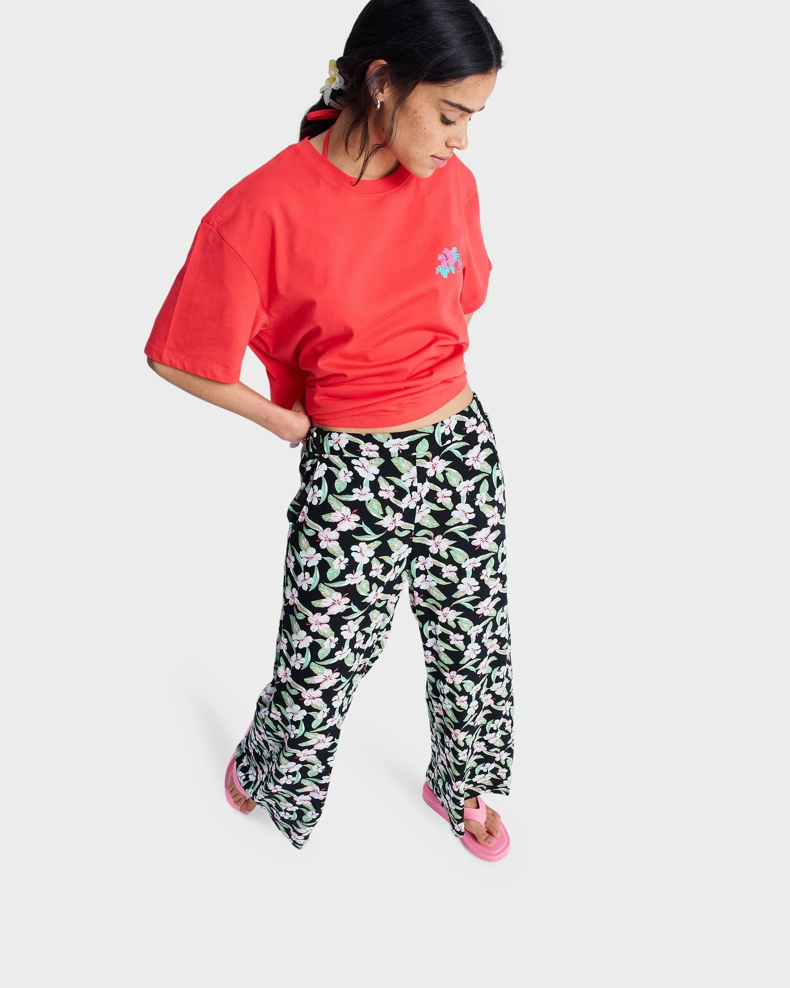 Womens Midnight Avenue Crepe Pants - Image 3