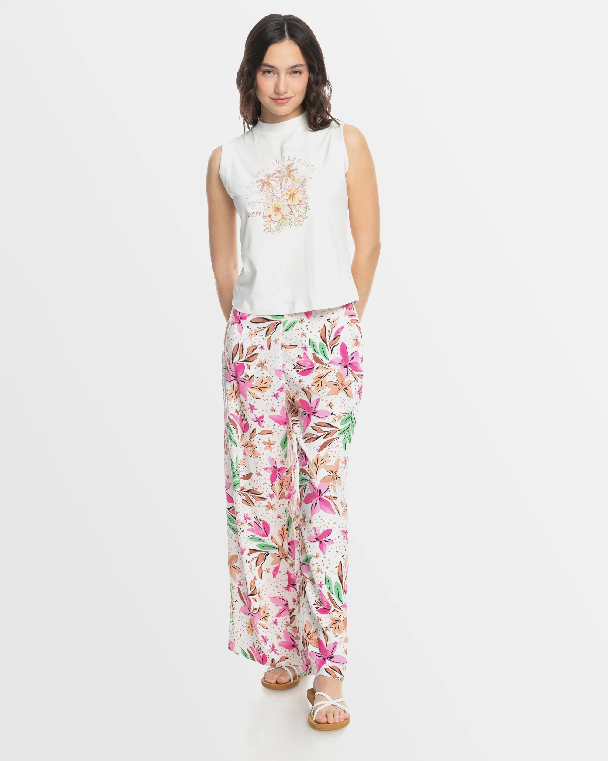 Womens Midnight Avenue Elasticated Waist Trousers - Image 5
