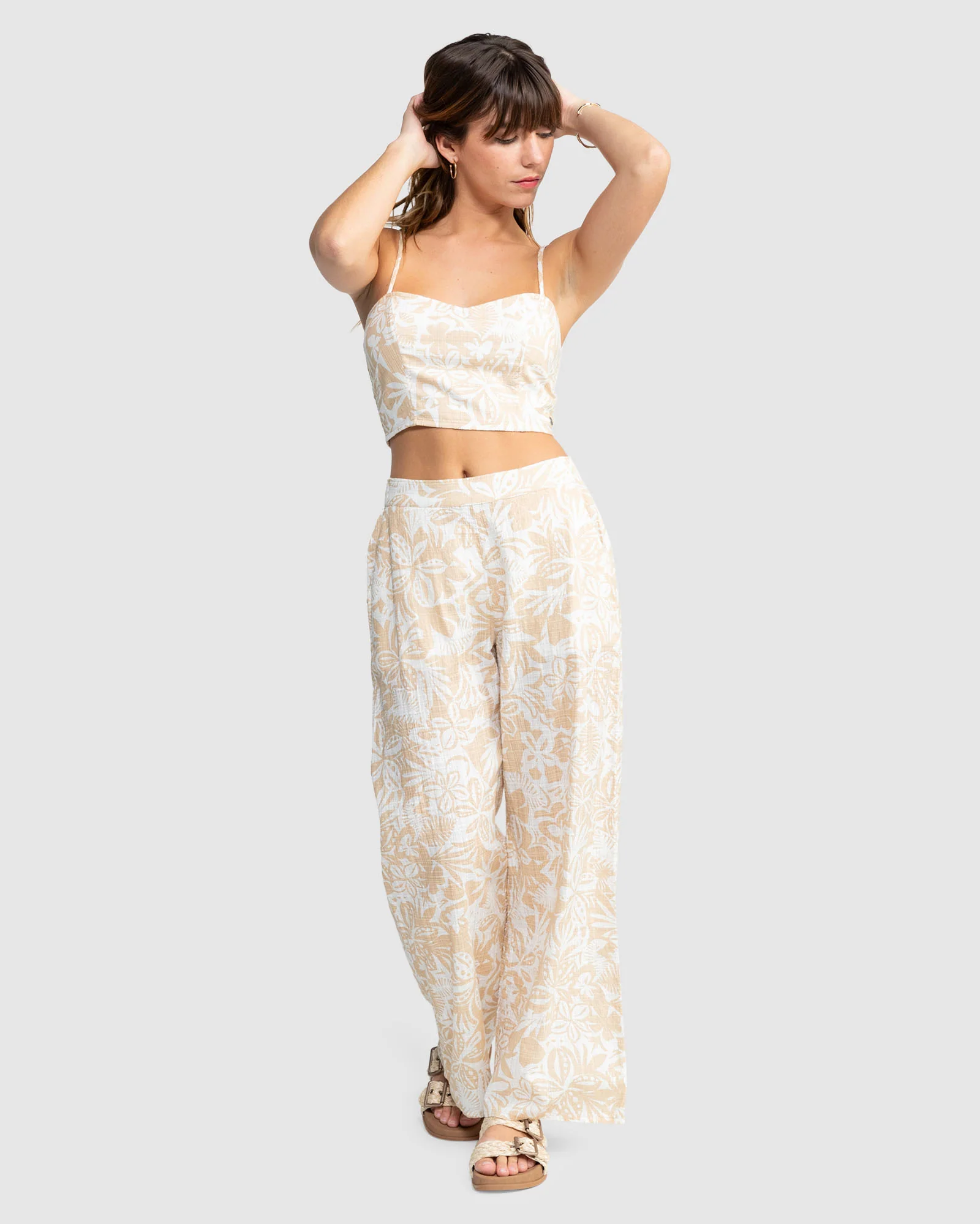Womens Midnight Avenue Slub Pants - Image 5