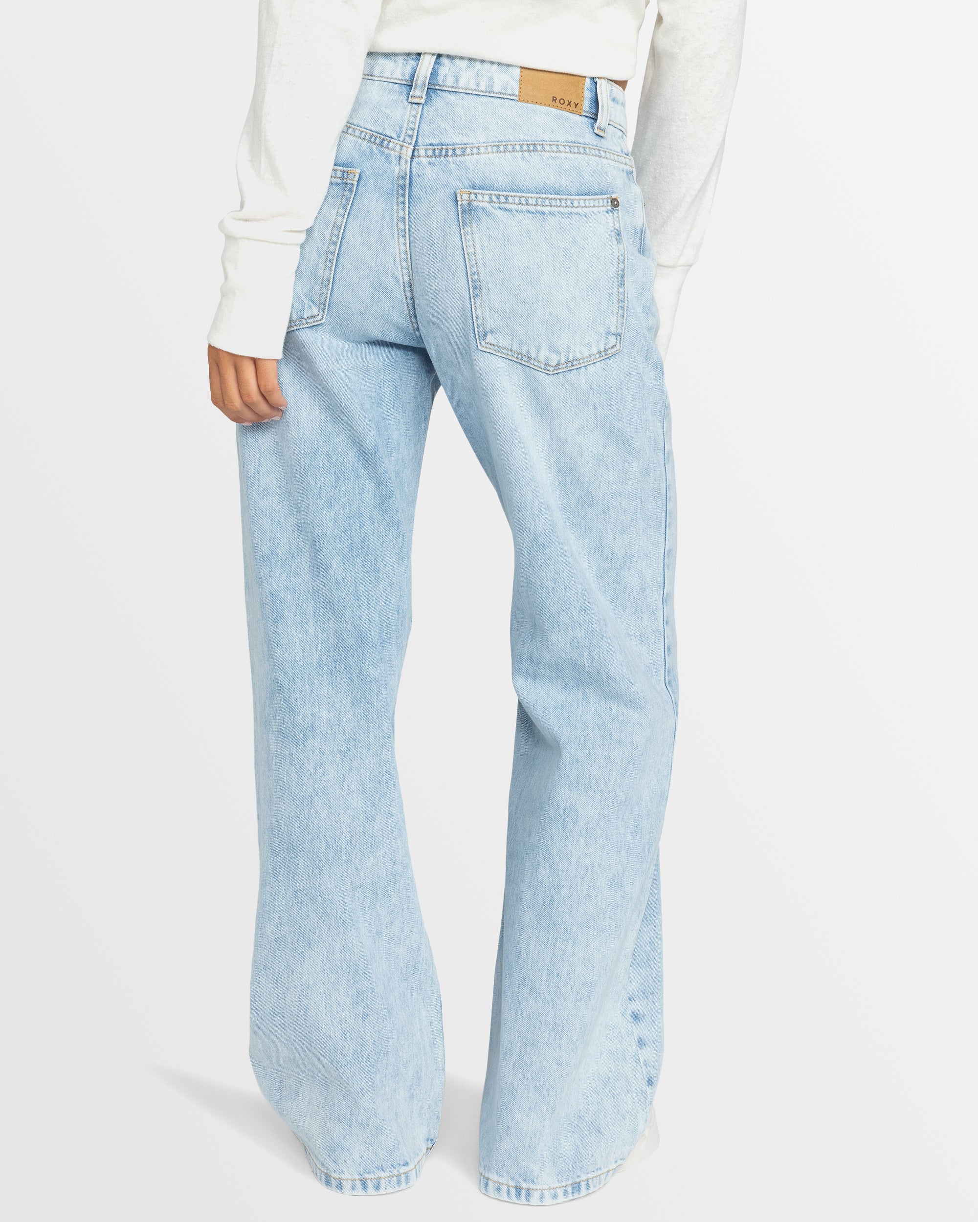 Womens Milla Baggy Denim Pants - Image 3