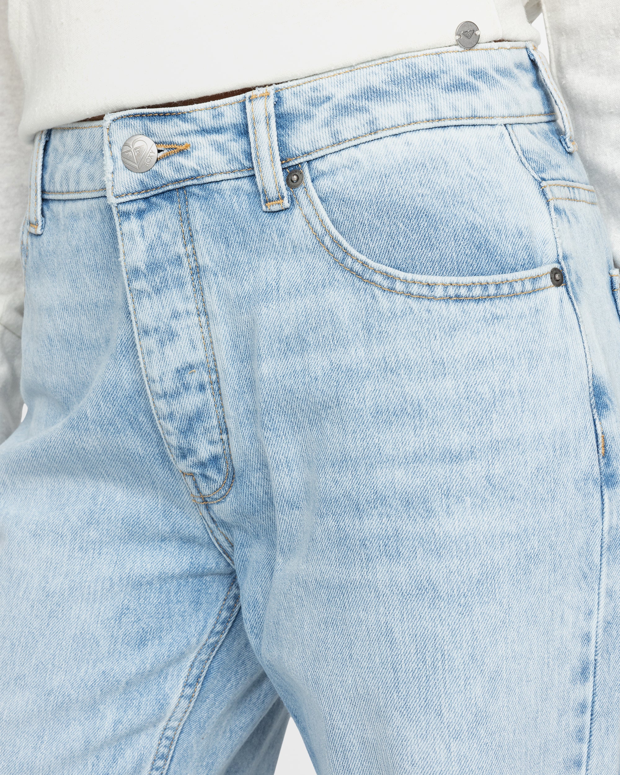 Womens Milla Baggy Denim Pants - Image 4
