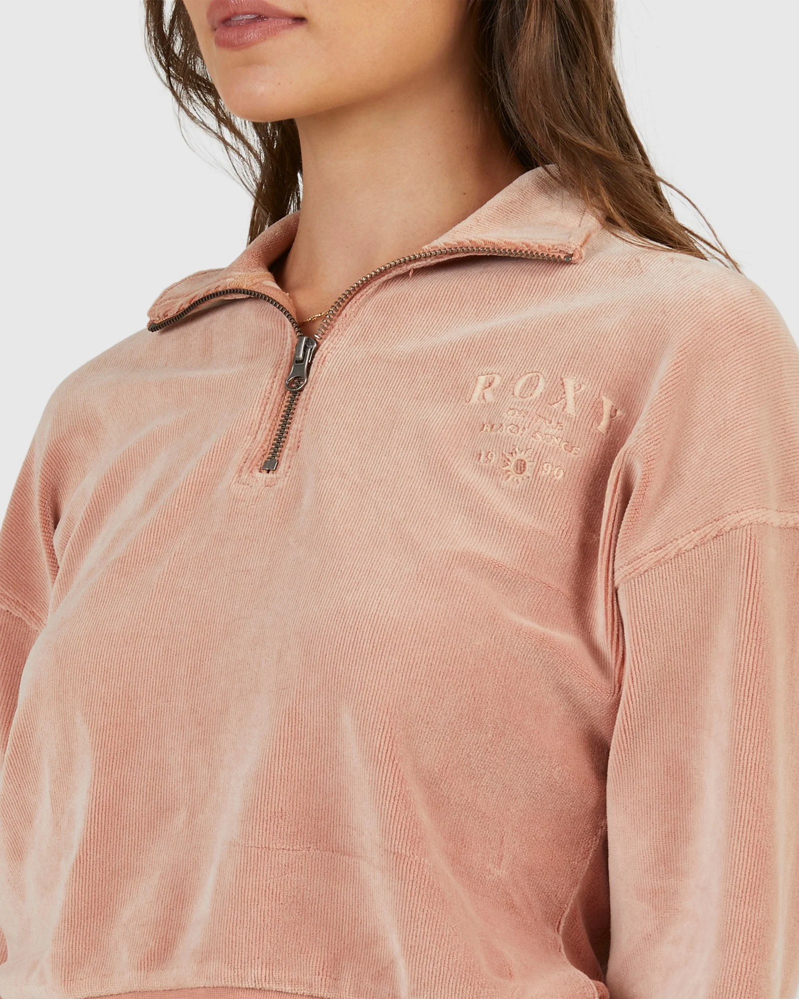 Womens Millie Half Zip Fleece Polar - Image 4