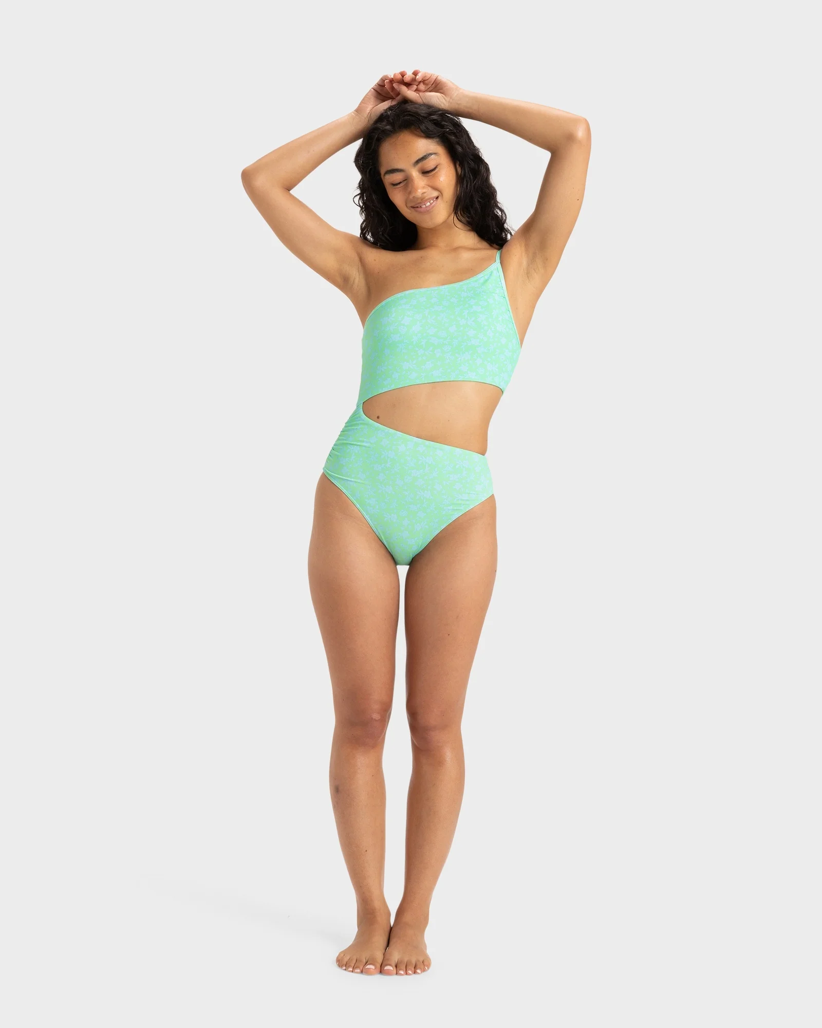 Womens Mini Hula One Piece Swimsuit - Image 4