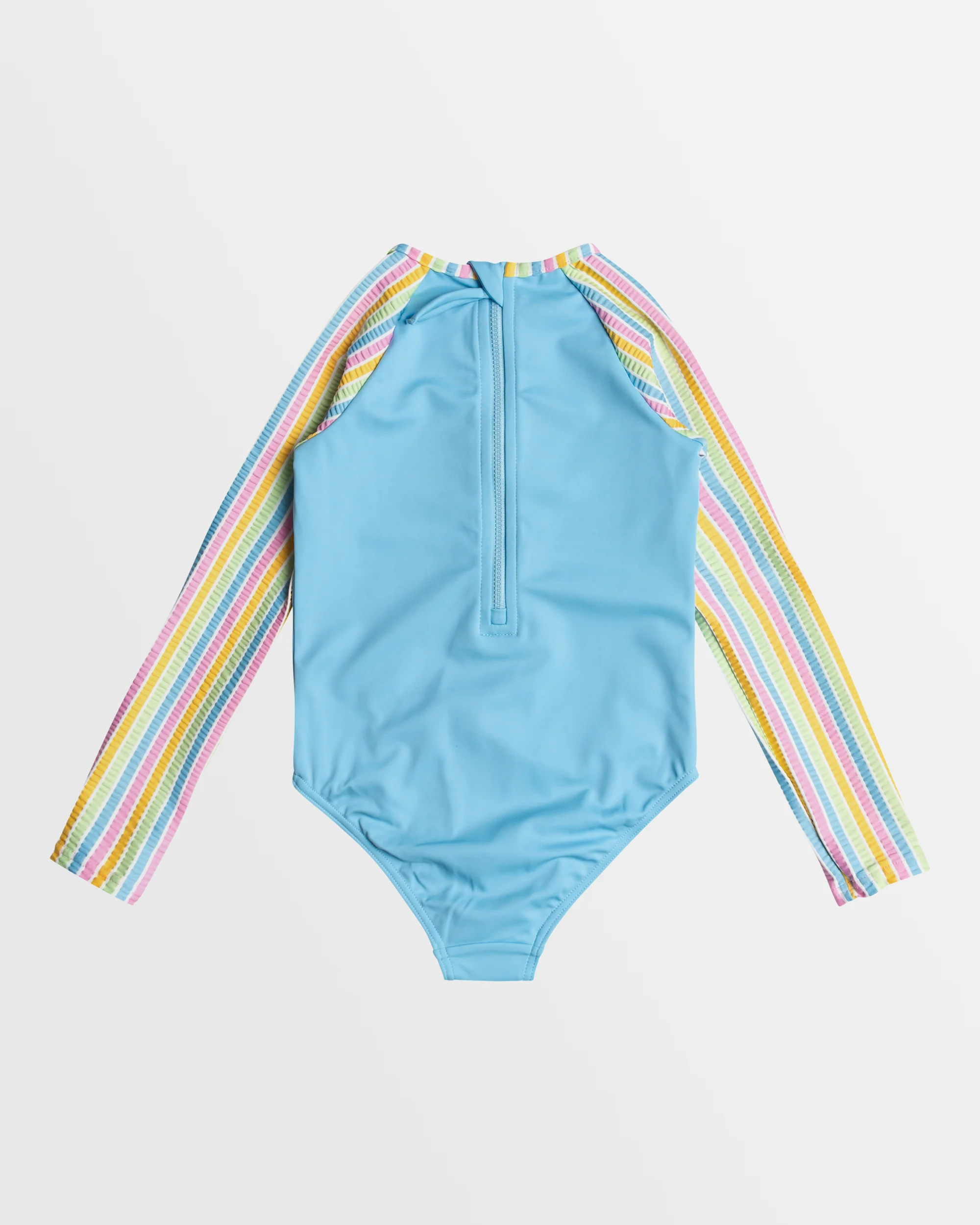 Girls 2-7 Mirage Long Sleeve One Piece Rash Vest - Image 2